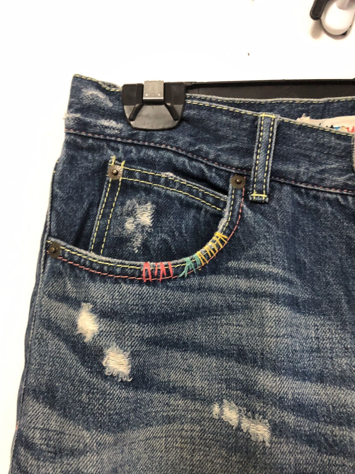 Tsumori Chisato TSUMORI CHISATO Denim Pants Soft Size US 30 / EU 46 - 3 Thumbnail