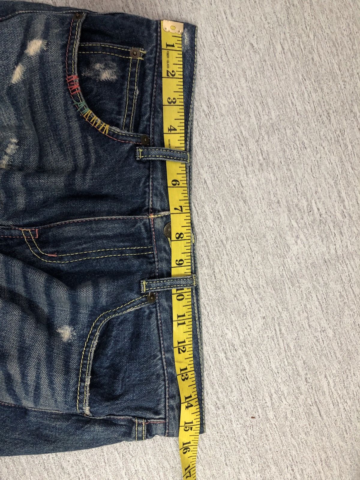Tsumori Chisato TSUMORI CHISATO Denim Pants Soft Size US 30 / EU 46 - 13 Thumbnail