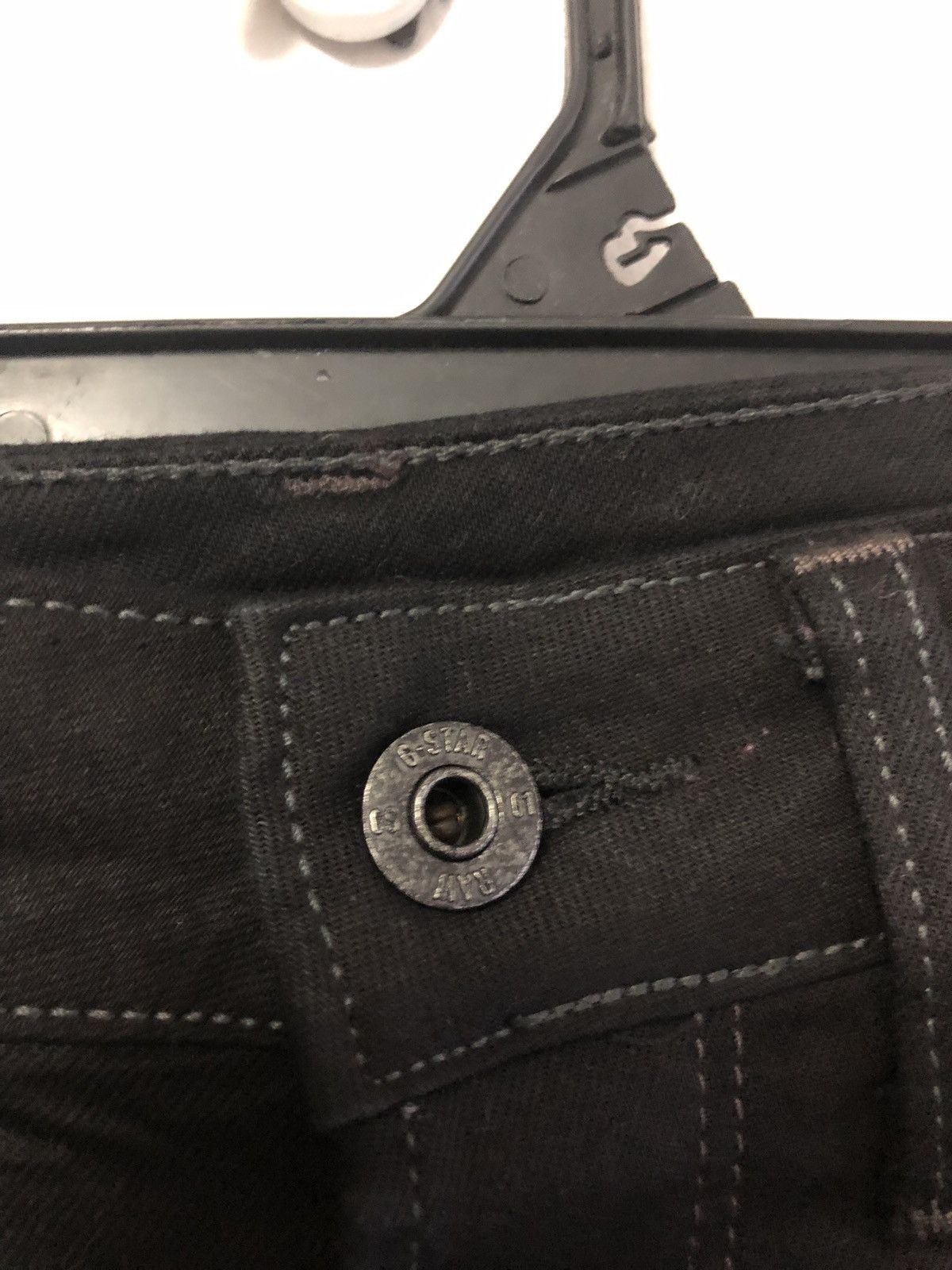 G-Star G STAR RAW 3301 Slim Denim Black Size US 29 - 3 Thumbnail