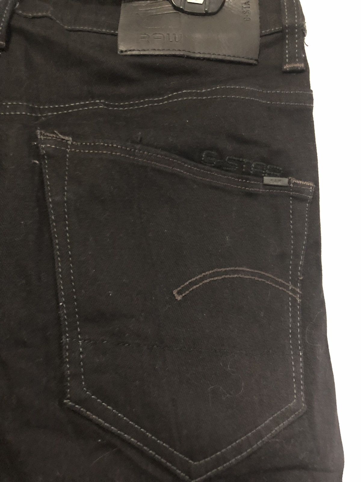 G-Star G STAR RAW 3301 Slim Denim Black Size US 29 - 6 Thumbnail
