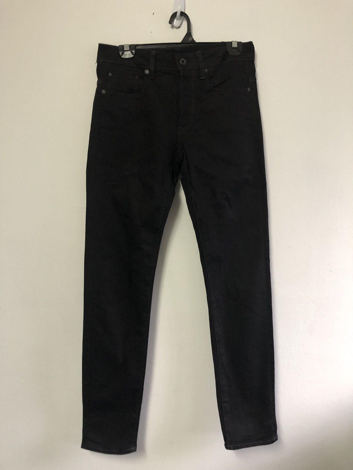 G-Star G STAR RAW 3301 Slim Denim Black Size US 29 - 1 Thumbnail