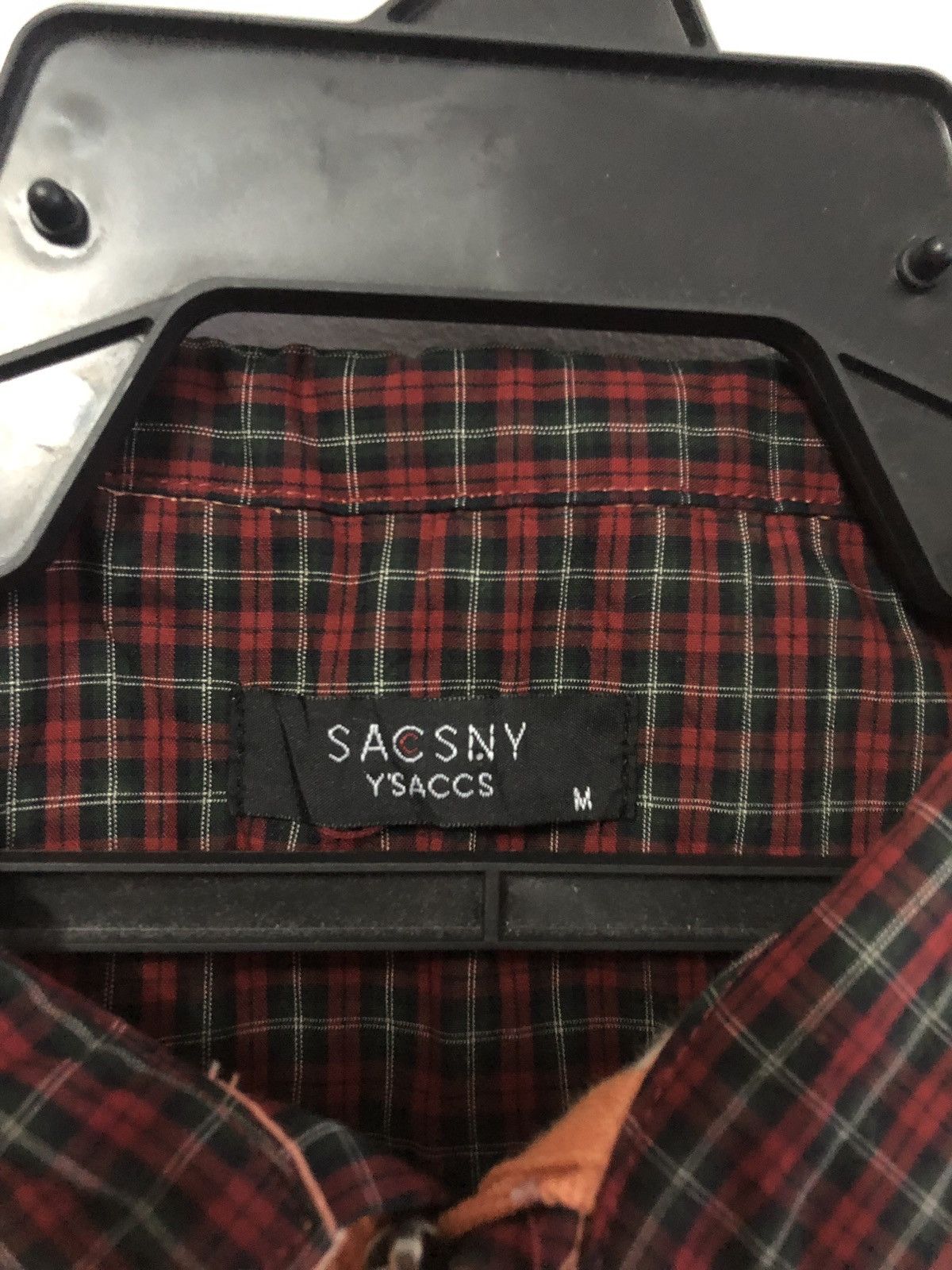 Yohji Yamamoto SACSNY Y’SACCS Polo Shirt Zip Yohji Yamamoto Size US M / EU 48-50 / 2 - 2 Thumbnail