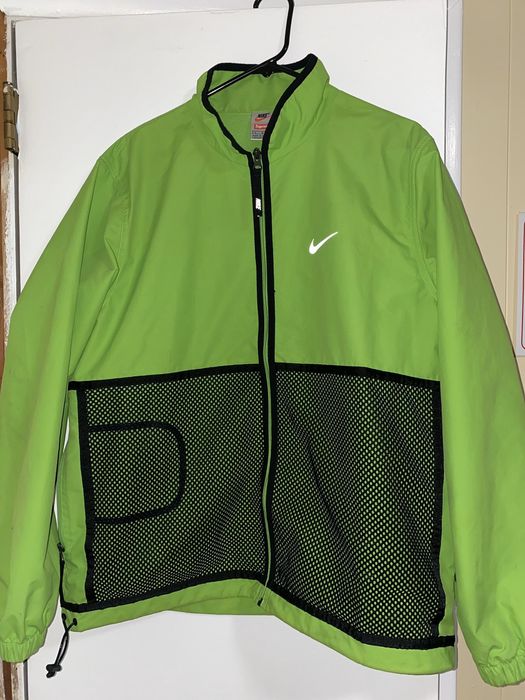 Supreme nike trail on sale running jacket blue