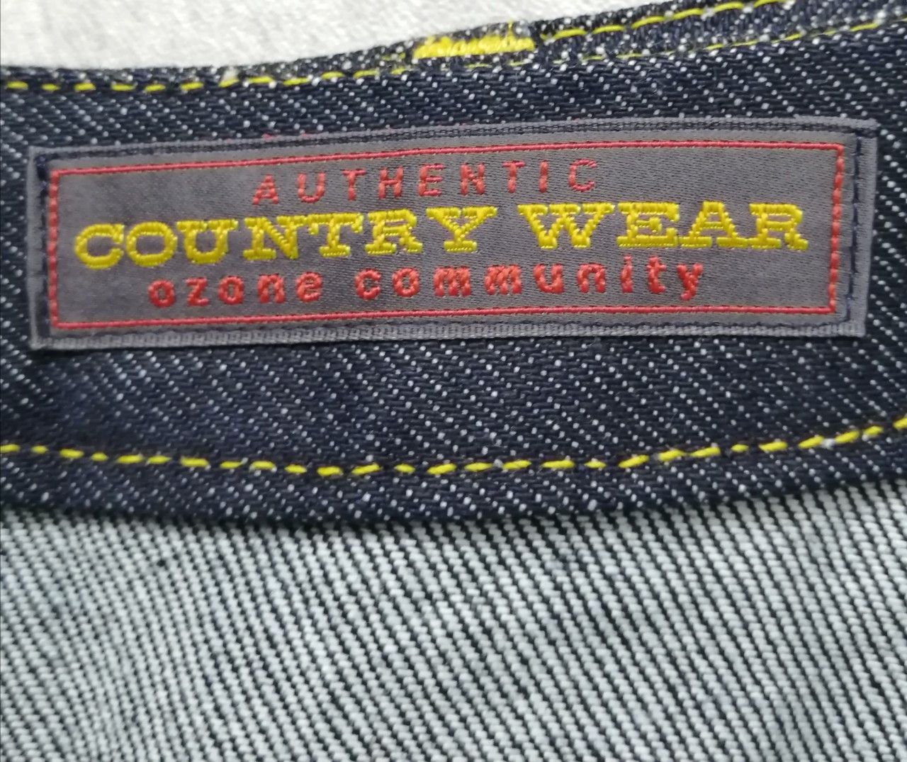 Japanese Brand OZONE COMMUNITY Tokyo Streetwear Selvedge Skirt Size US 27 - 8 Thumbnail