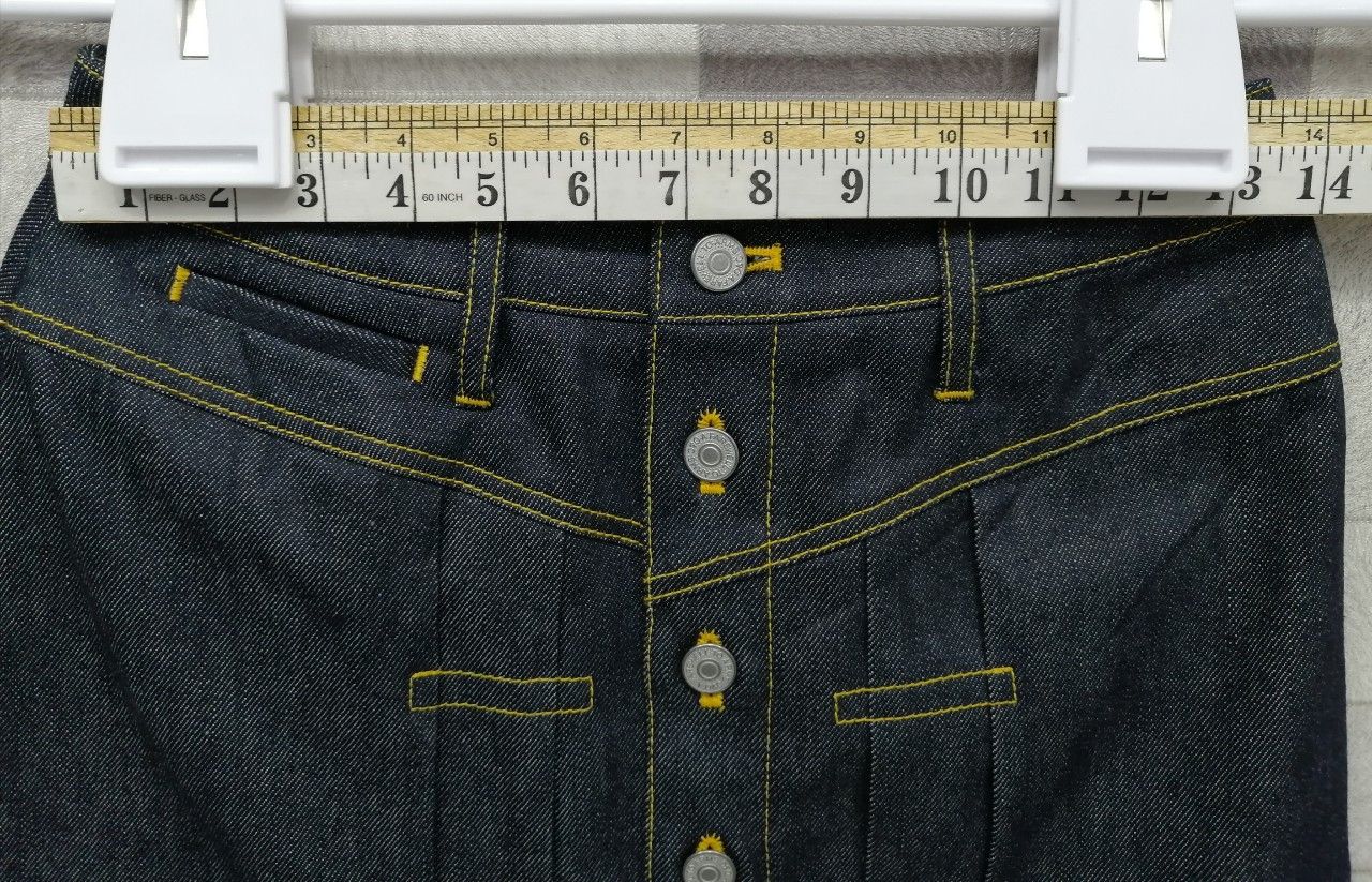 Japanese Brand OZONE COMMUNITY Tokyo Streetwear Selvedge Skirt Size US 27 - 12 Thumbnail