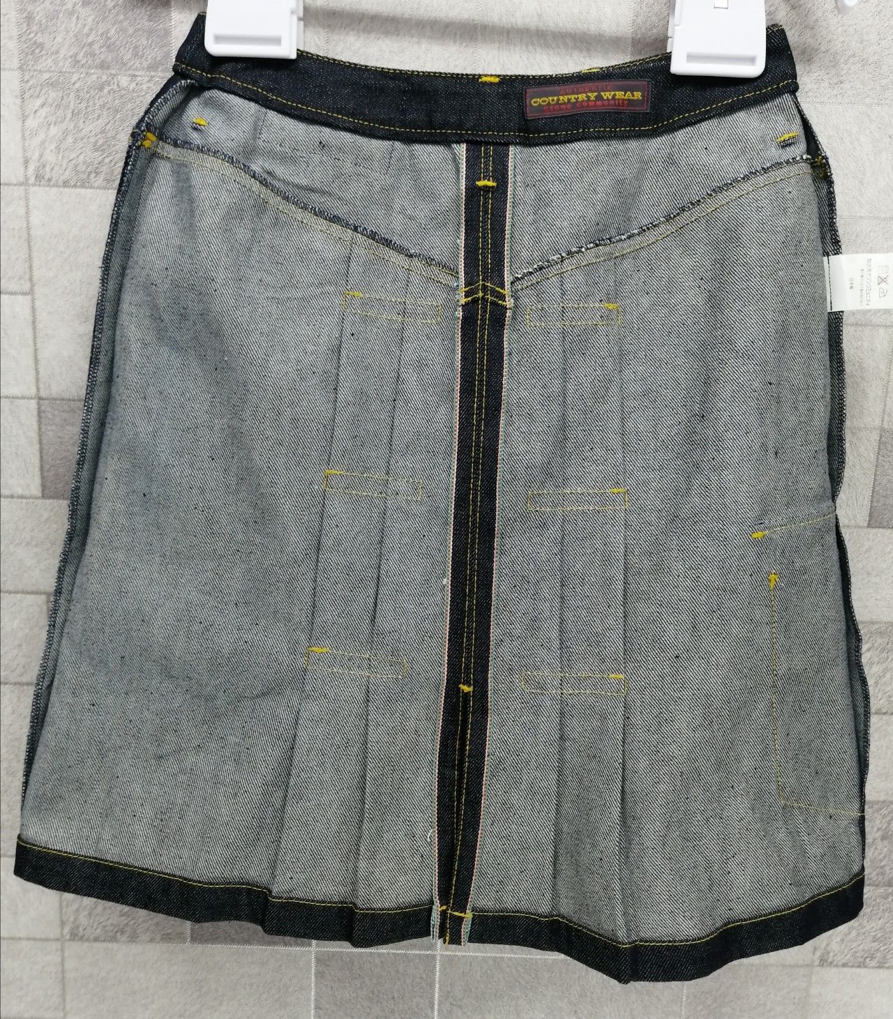 Japanese Brand OZONE COMMUNITY Tokyo Streetwear Selvedge Skirt Size US 27 - 5 Thumbnail