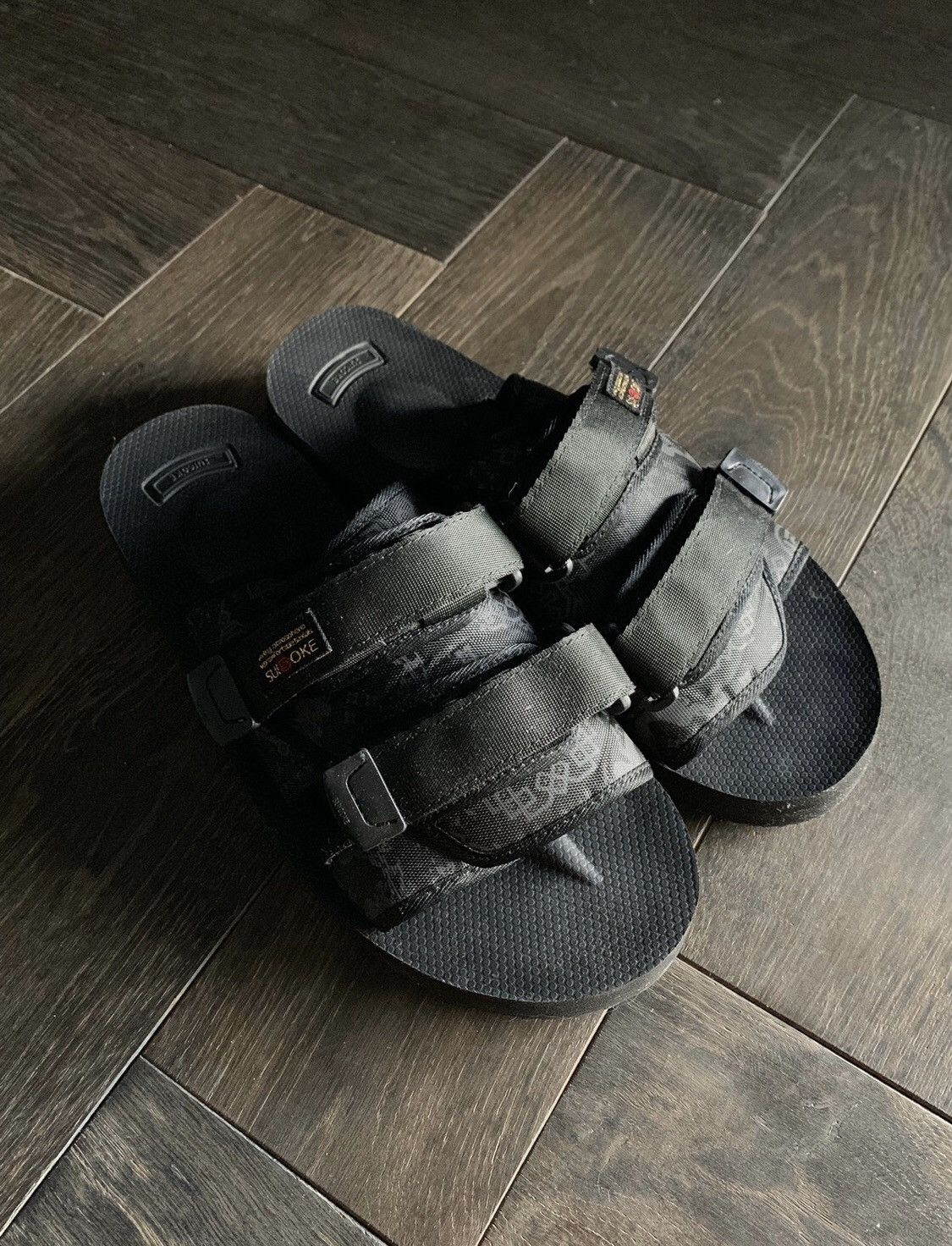 Clot Suicoke Ian Connor Suicoke x Clot black sandles Grailed