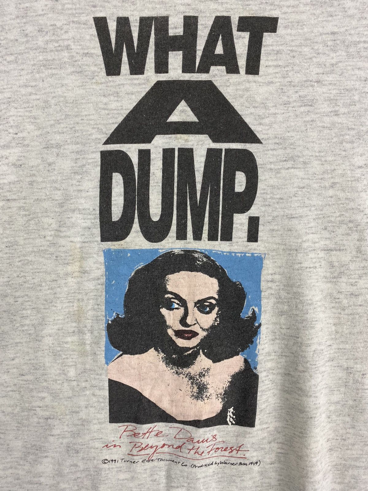 Vintage vintage 1991 beyond the forest bette davis what a dump shirt Size US XL / EU 56 / 4 - 3 Thumbnail