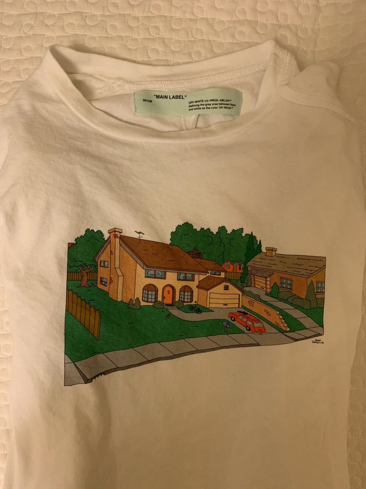 Off white architecture tee hotsell