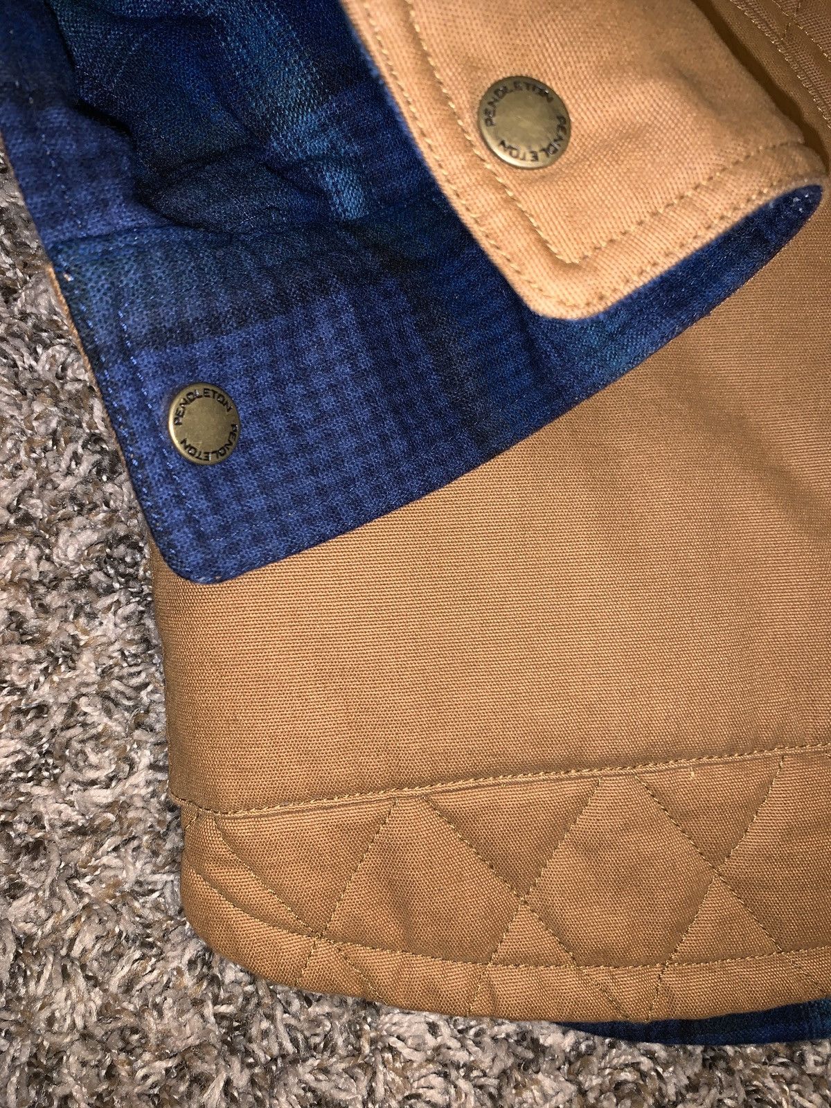Pendleton Pendleton Men s Reversible Canvas Jacket Grailed