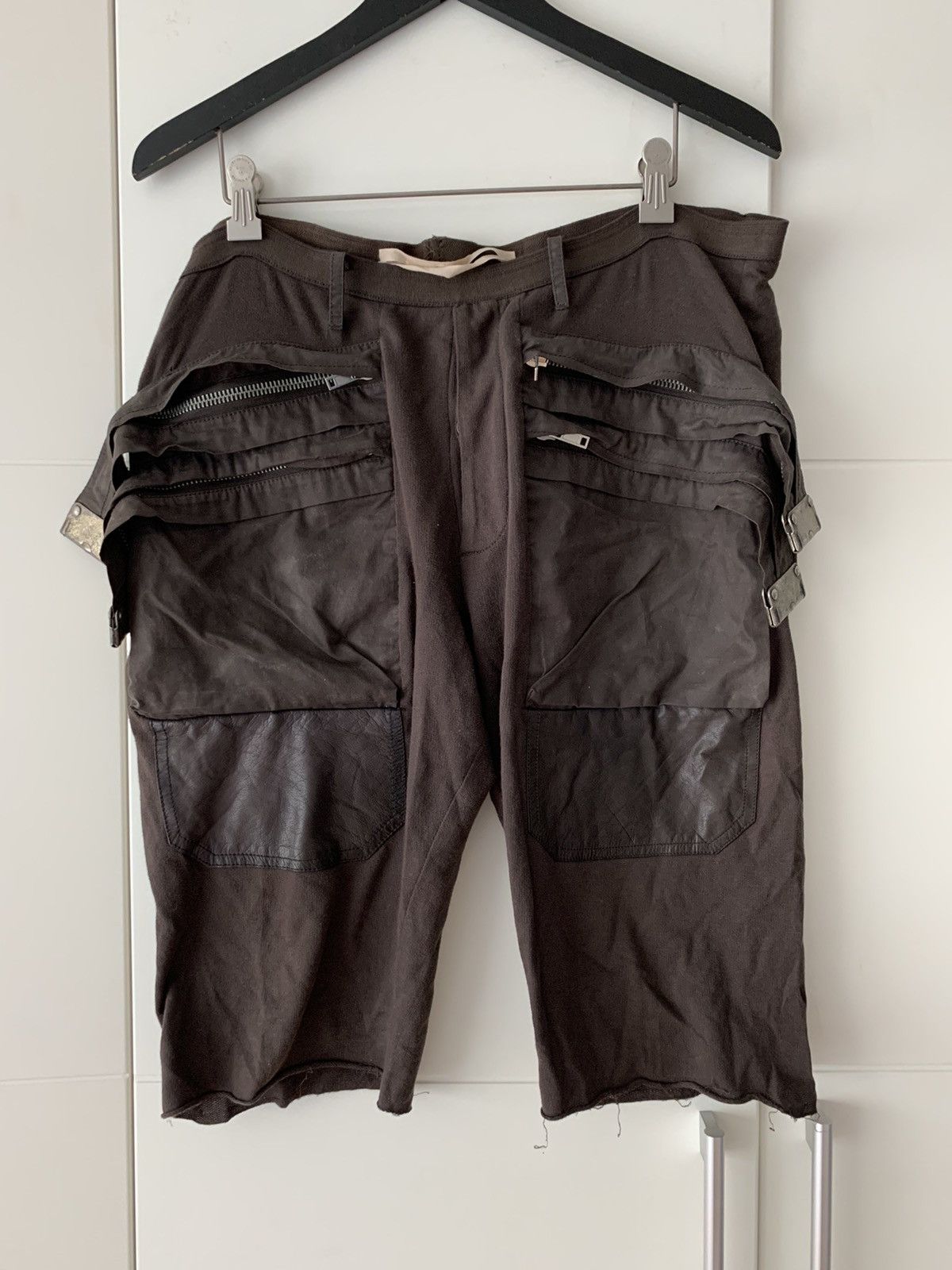 Rick Owens Citroen SS04 Multi zip Shorts