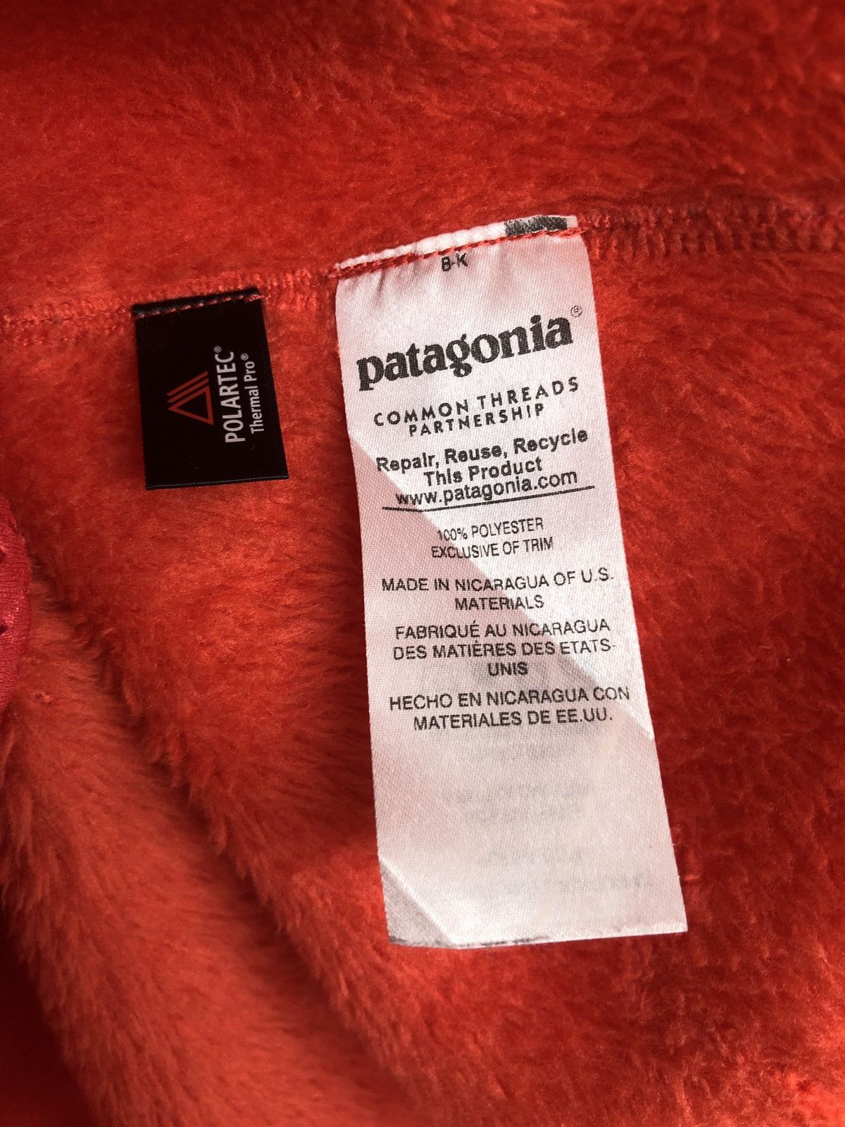 Patagonia Vintage 1990s Polartec Patagonia Synchilla Warm Fleece Size US S / EU 44-46 / 1 - 7 Thumbnail