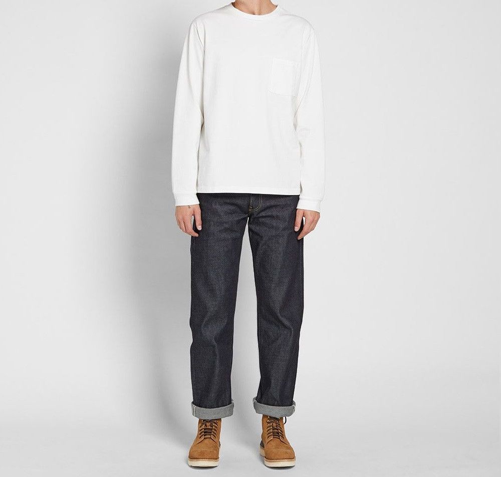 Visvim Social Sculpture 01 Slim Unwashed V.F | Grailed