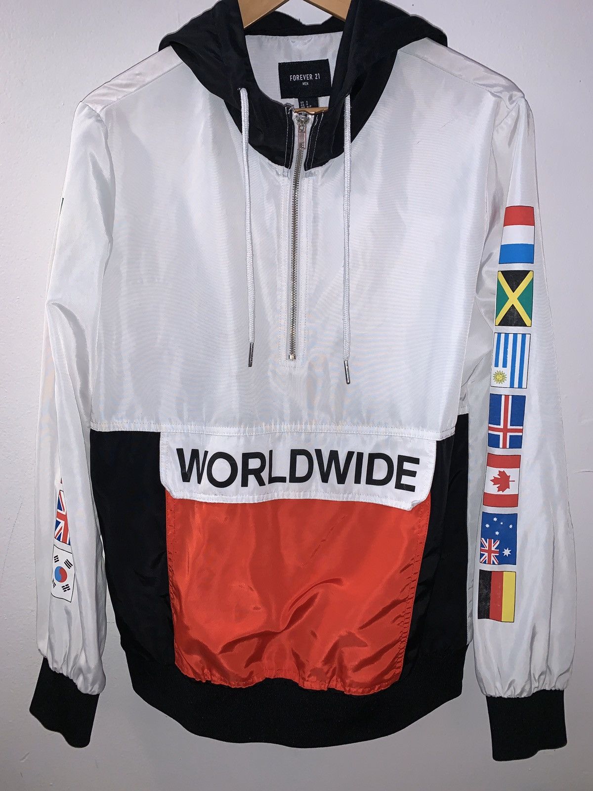 Forever 21 worldwide on sale windbreaker