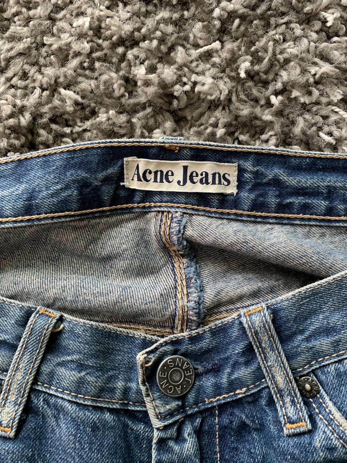 Acne Studios BLUE DENIM JEANS 32 Size US 32 / EU 48 - 3 Thumbnail