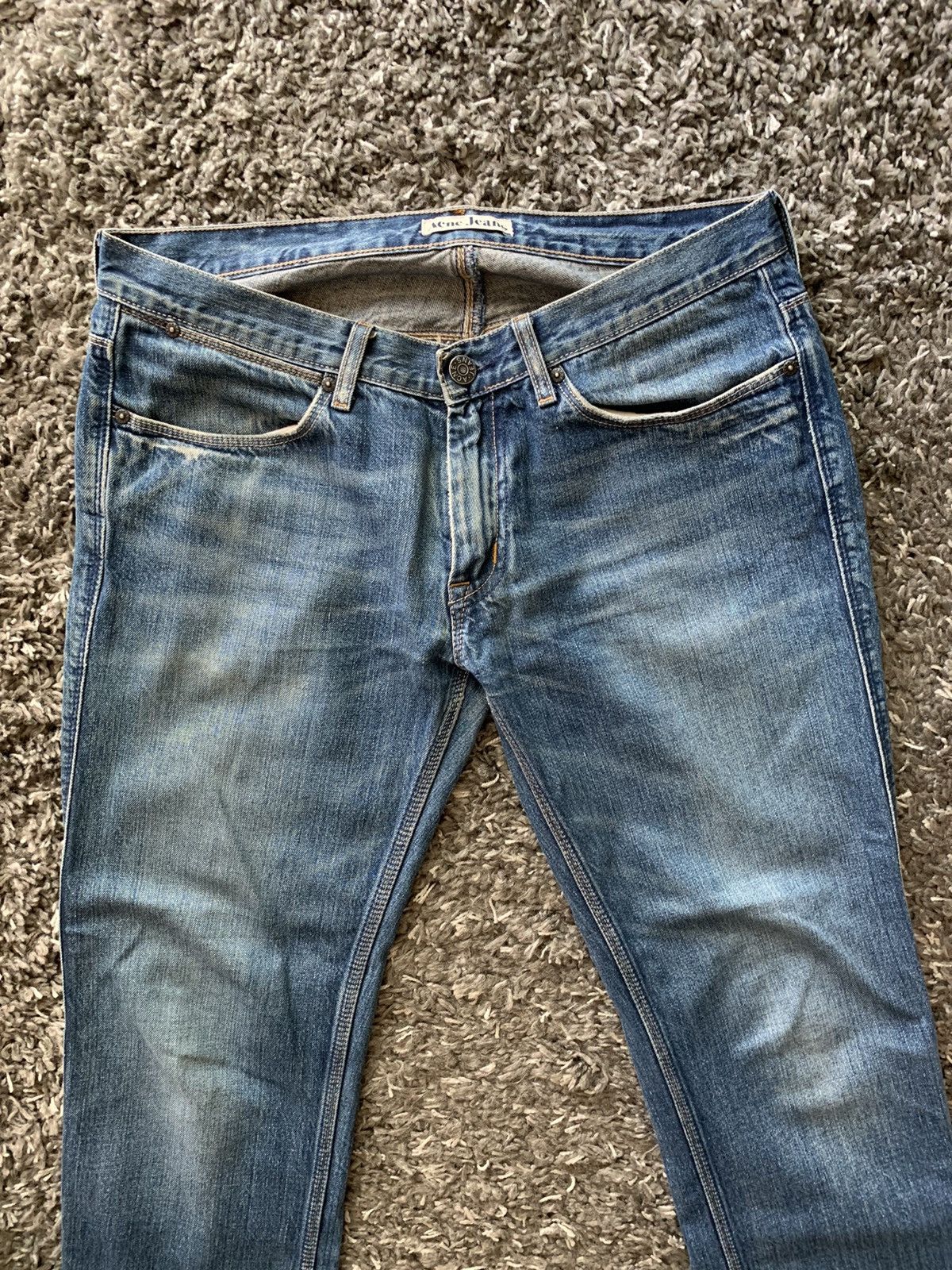 Acne Studios BLUE DENIM JEANS 32 Size US 32 / EU 48 - 2 Thumbnail