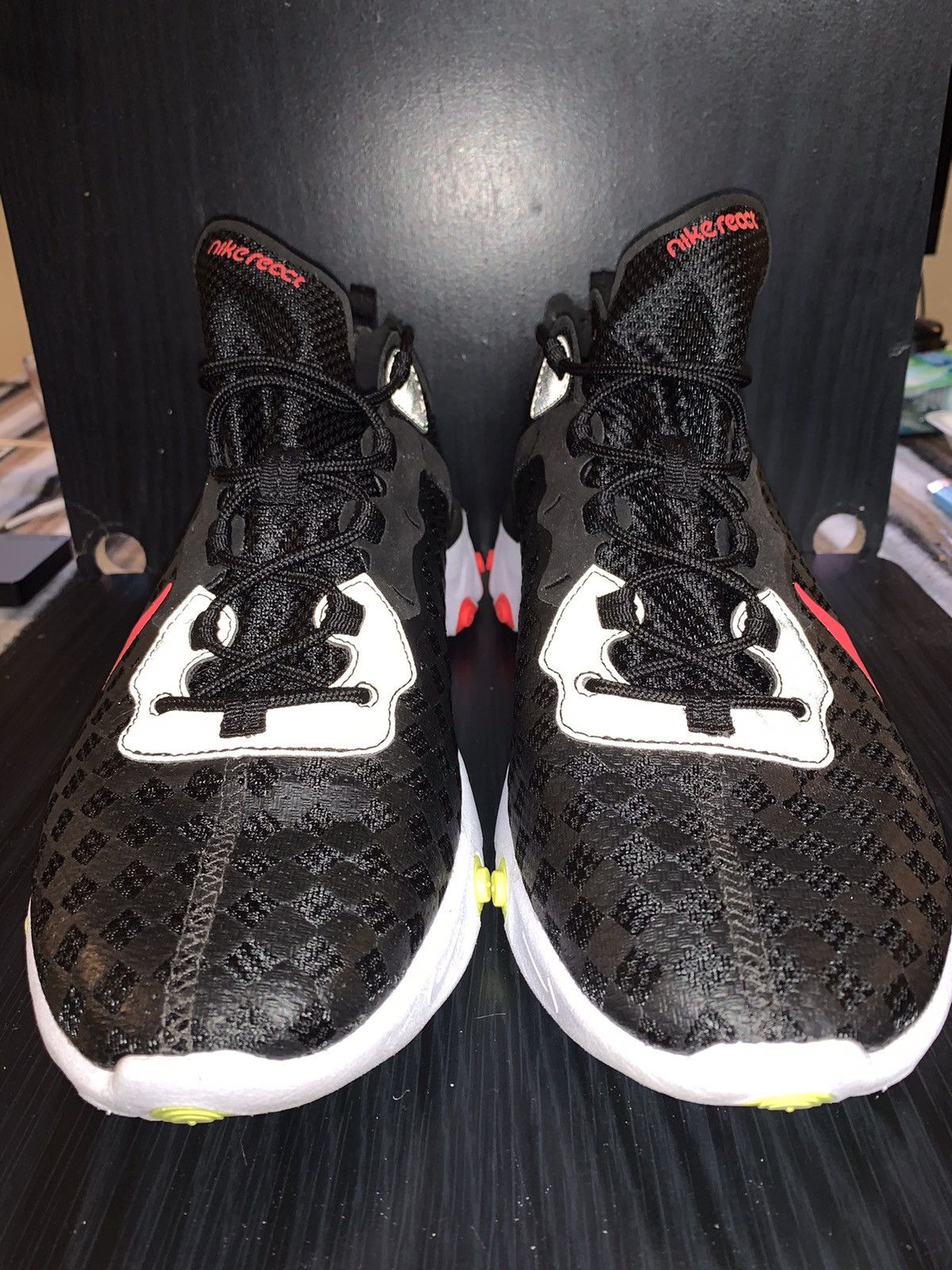 Nike Nike React 55 Crimson Black Size US 13 / EU 46 - 1 Thumbnail
