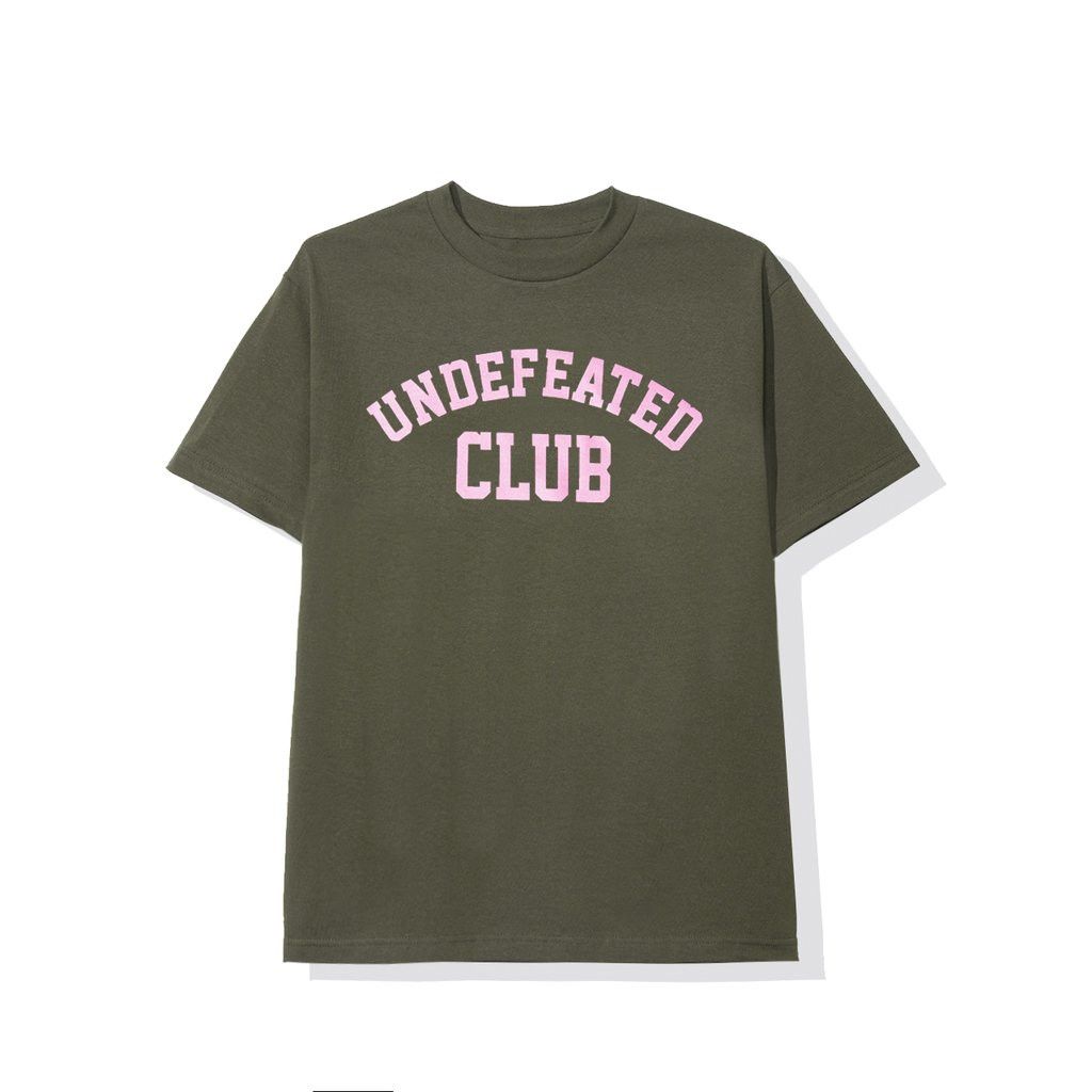 DS FW19 Undefeated x ASSC Pink Logo Club Army Tee Supreme