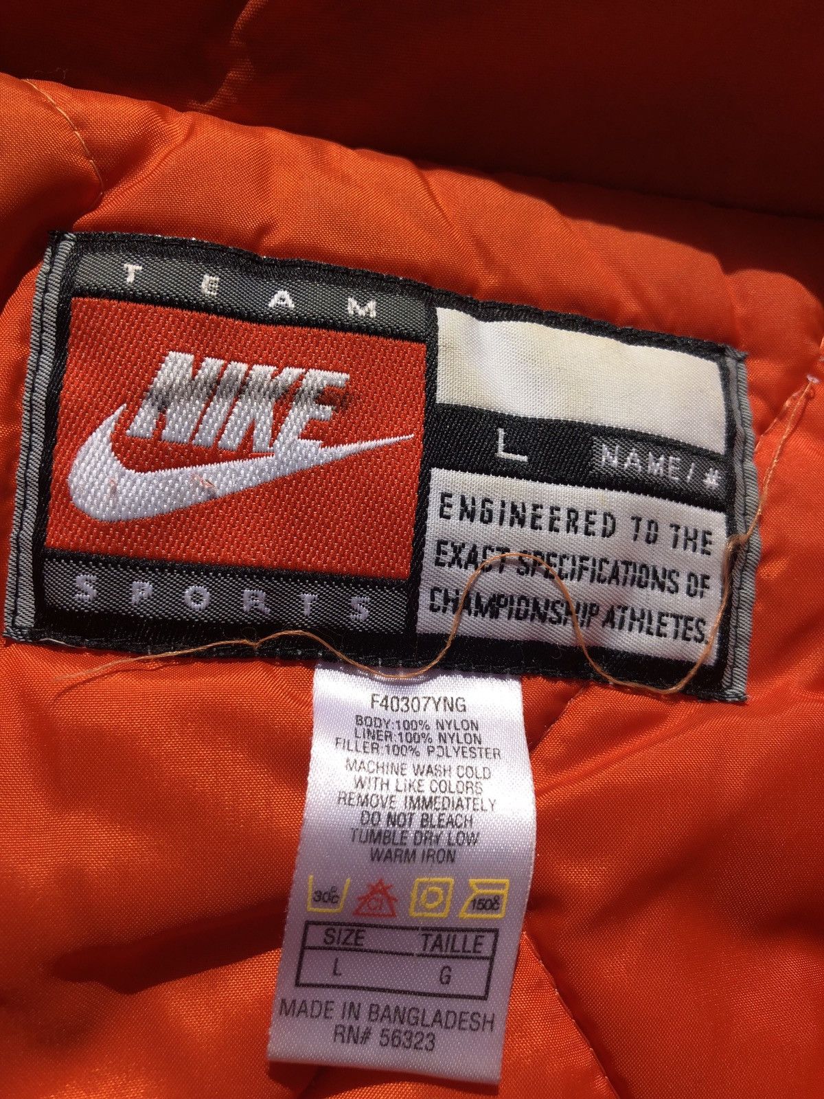 NCAA × Nike × Vintage Rare vintage Team Nike Florida gators heavy coat Size US L / EU 52-54 / 3 - 7 Thumbnail