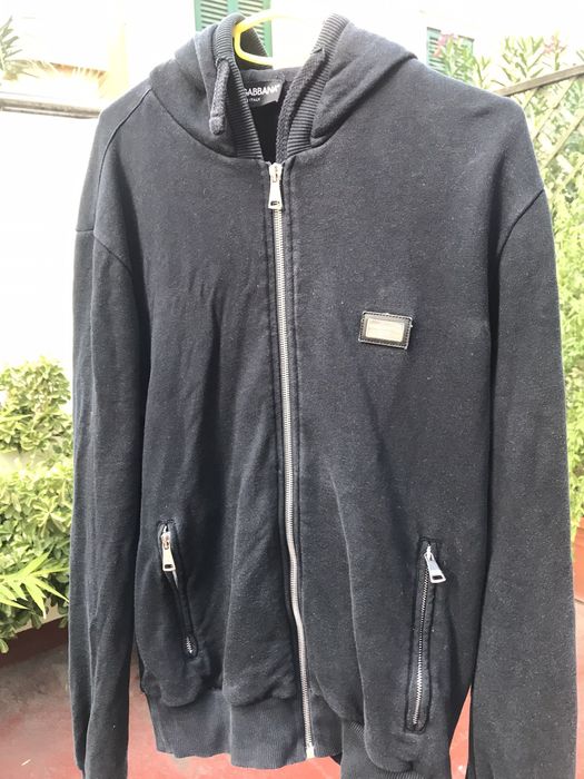 Dolce and gabbana zip hoodie hot sale