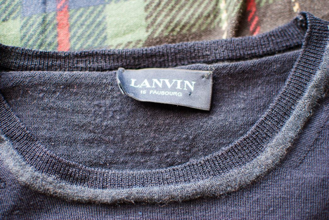 Lanvin wool-cashmere-silk sweater Size US M / EU 48-50 / 2 - 2 Preview