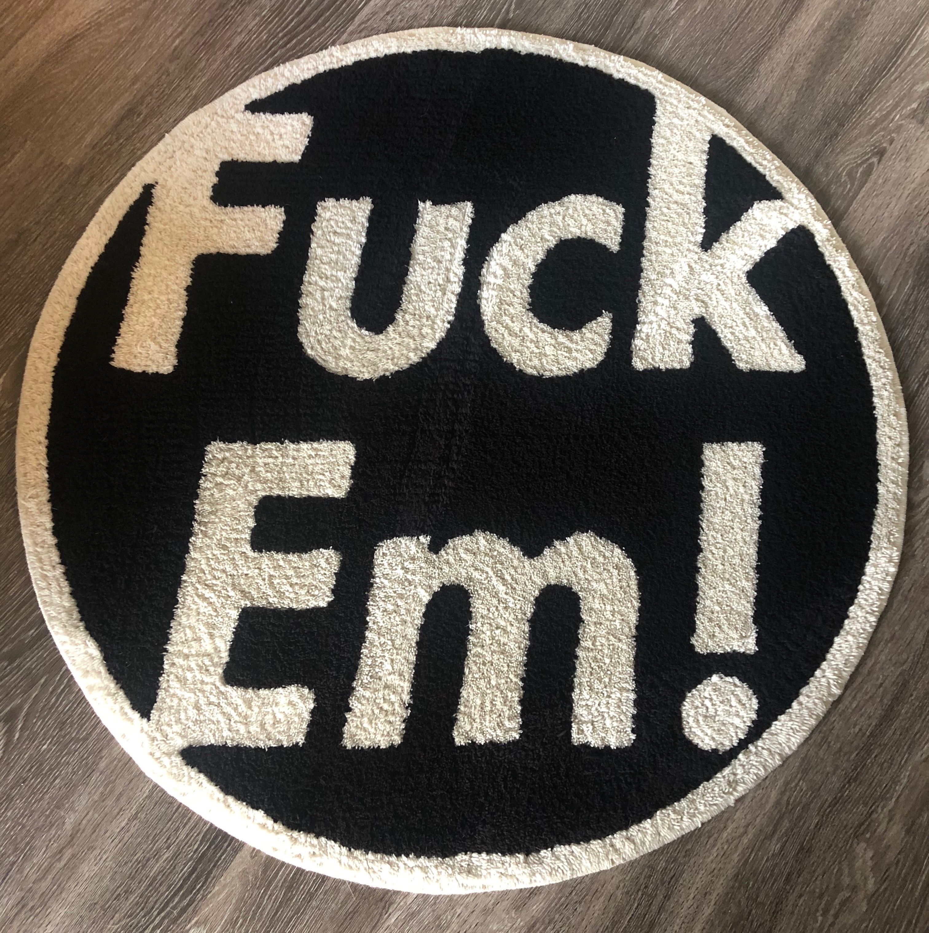 Found a Fuck Em! Rug at my local shoe shop : r/supremeclothing