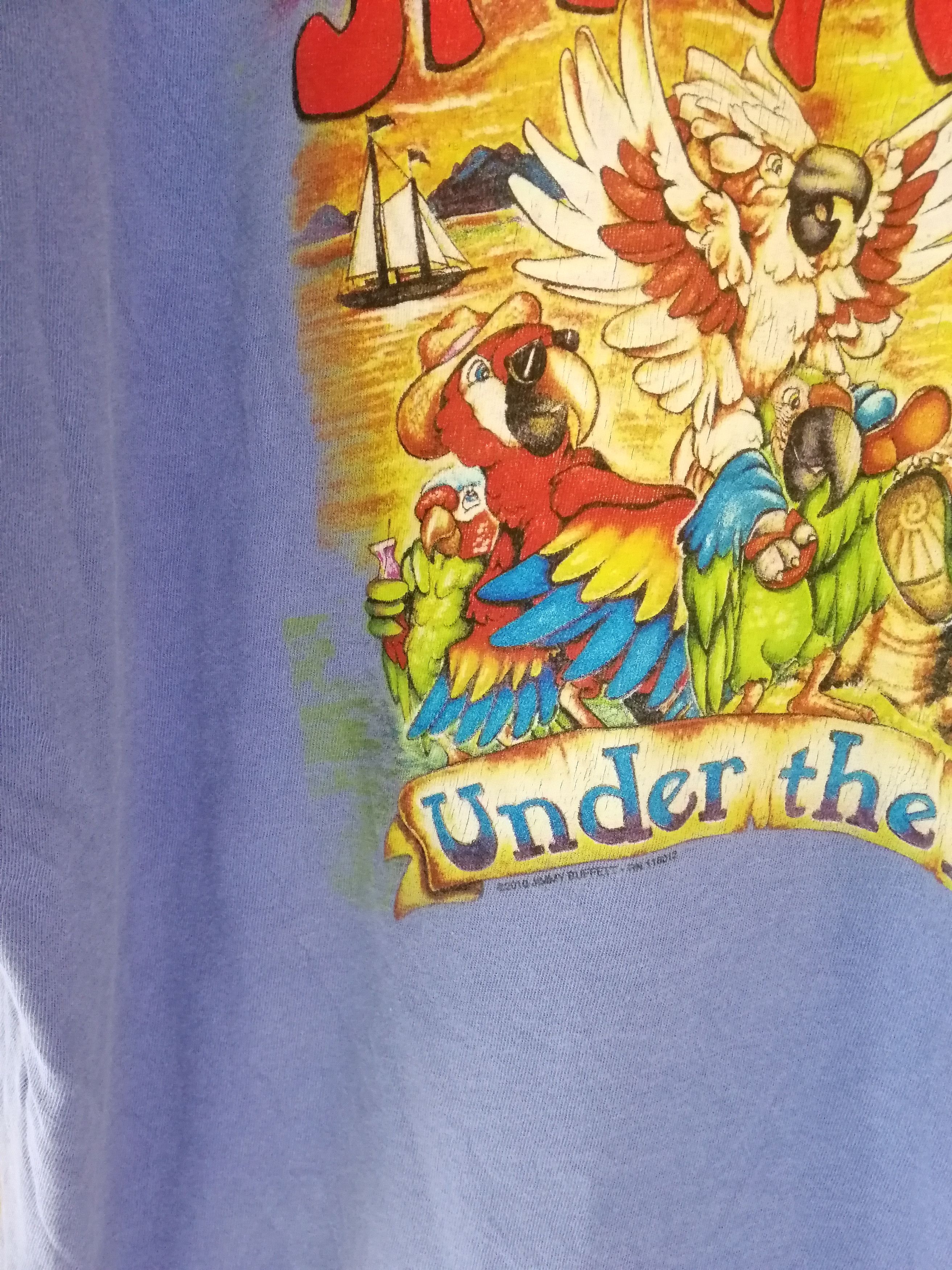 Band Tees × Vintage Vintage JIMMY BUFFETT Tour Tshirt Size US XL / EU 56 / 4 - 4 Thumbnail
