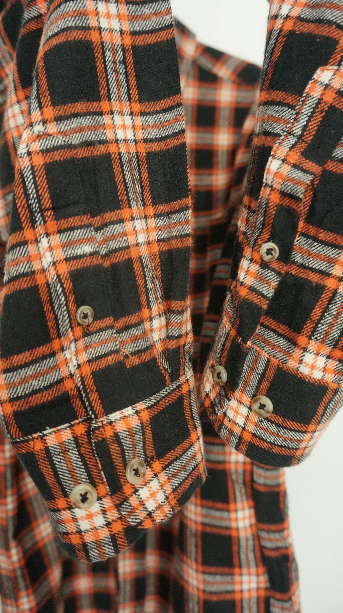 Japanese Brand KEYLARGO Plaid Flannel Button Down Long Sleeve Shirt Size US M / EU 48-50 / 2 - 7 Thumbnail
