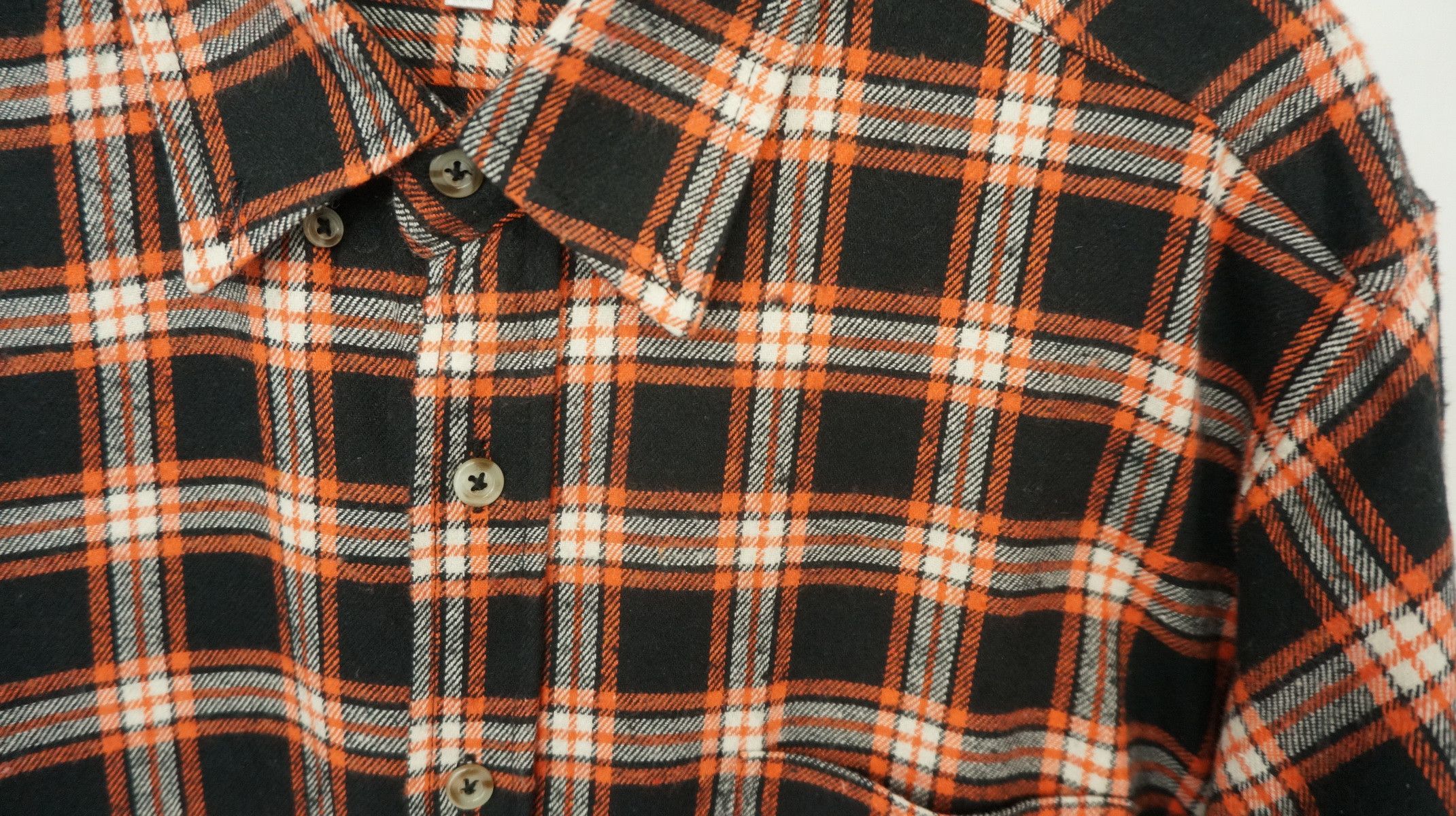 Japanese Brand KEYLARGO Plaid Flannel Button Down Long Sleeve Shirt Size US M / EU 48-50 / 2 - 3 Thumbnail