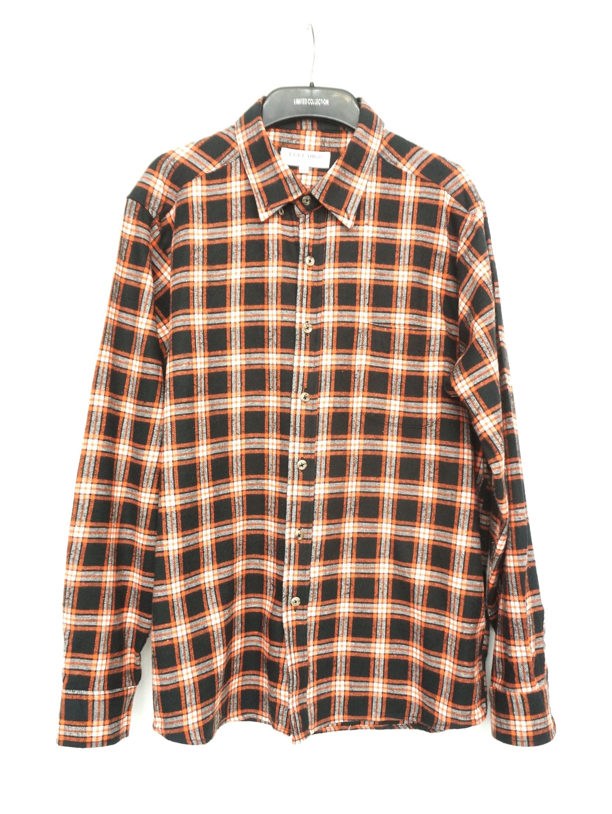 Japanese Brand KEYLARGO Plaid Flannel Button Down Long Sleeve Shirt Size US M / EU 48-50 / 2 - 1 Thumbnail