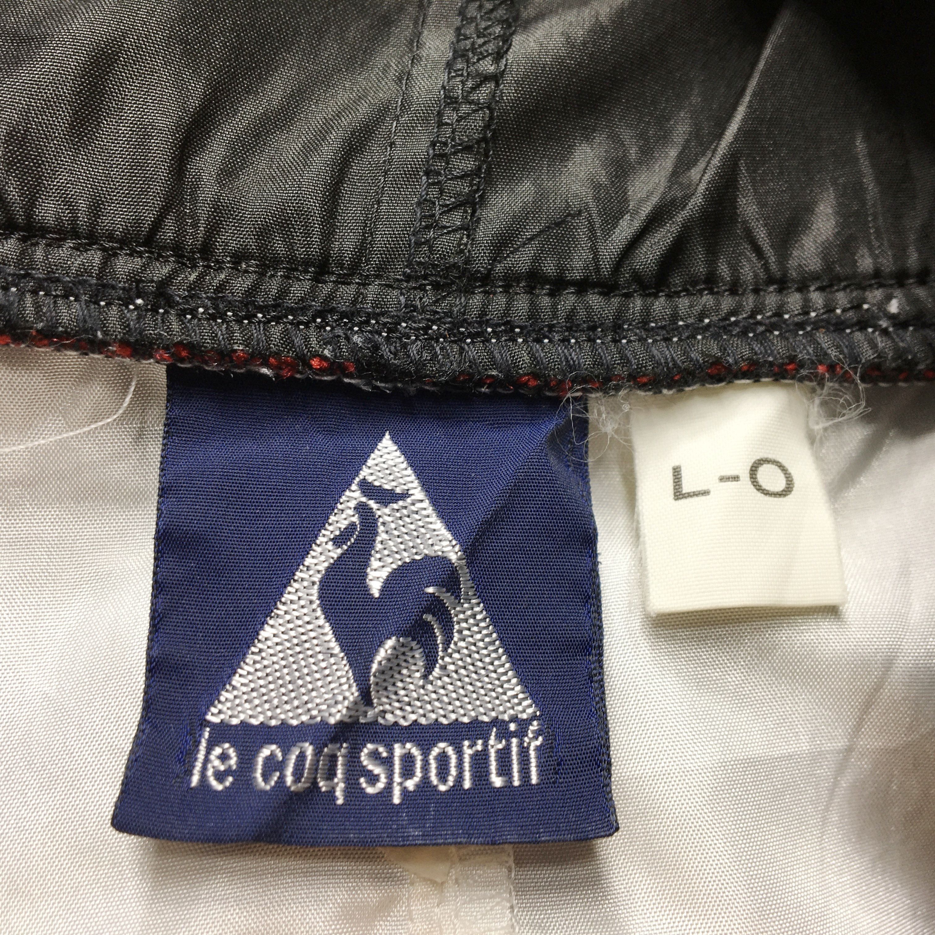 Vintage Vintage 90s Le Coq Sportif Windbreaker Hoodie Jacket Size L Size US L / EU 52-54 / 3 - 7 Thumbnail