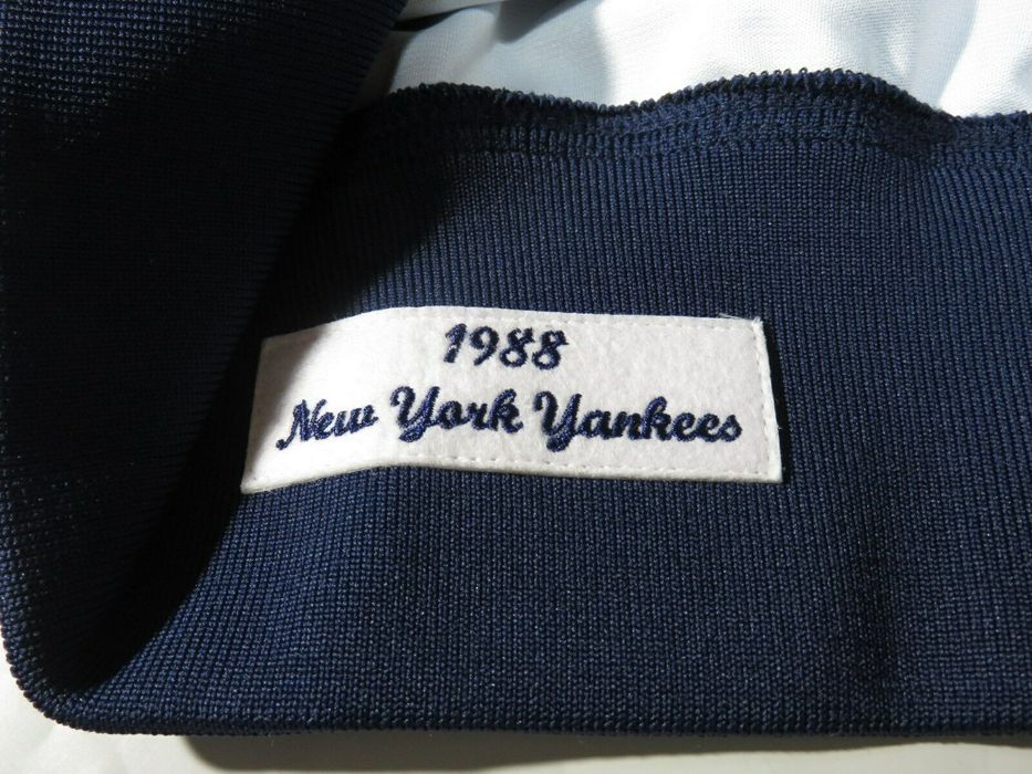 Bape Bape Mitchell & Ness Yankees Jacket Blue