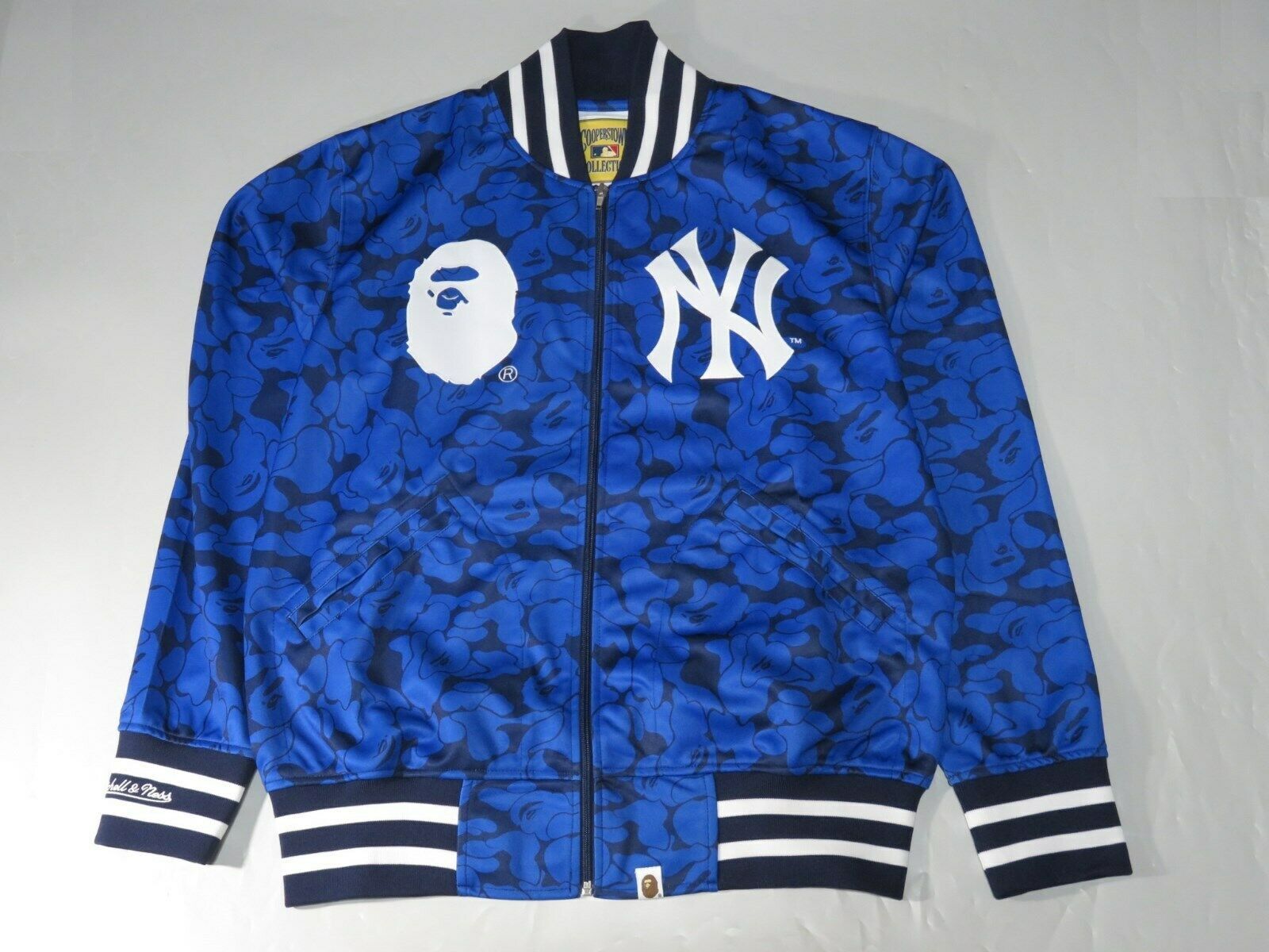 Mitchell & Ness, Shirts, Bape X Mitchell And Ness Yankees Jersey Read  Description For Sizing Info