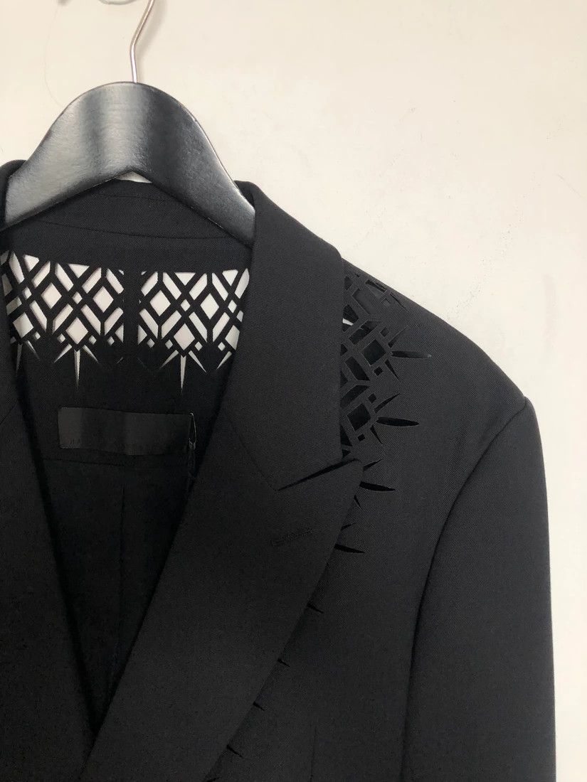 Haider Ackermann Haider Ackermann Lasercut blazer Size 46R - 3 Thumbnail
