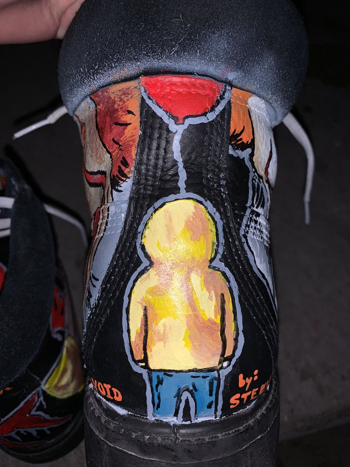 Timberland 🎈 Custom ‘IT’ pennywise Timberlands Size US 9 / EU 42 - 7 Thumbnail