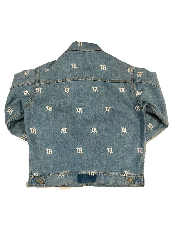 Misbhv monogram denim jacket store