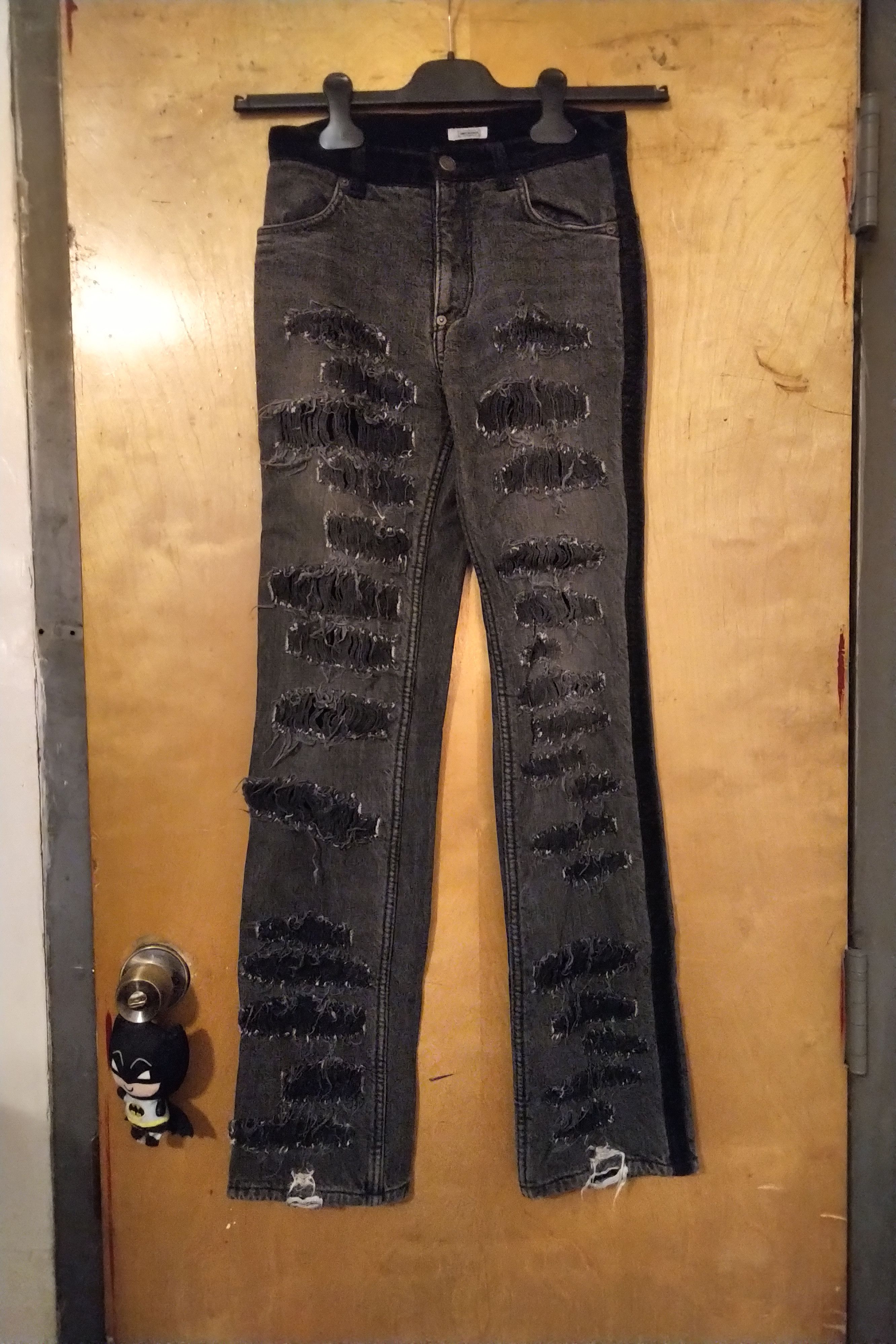 Undercover Undercover Aw02 Crash Denim Jeans | Grailed