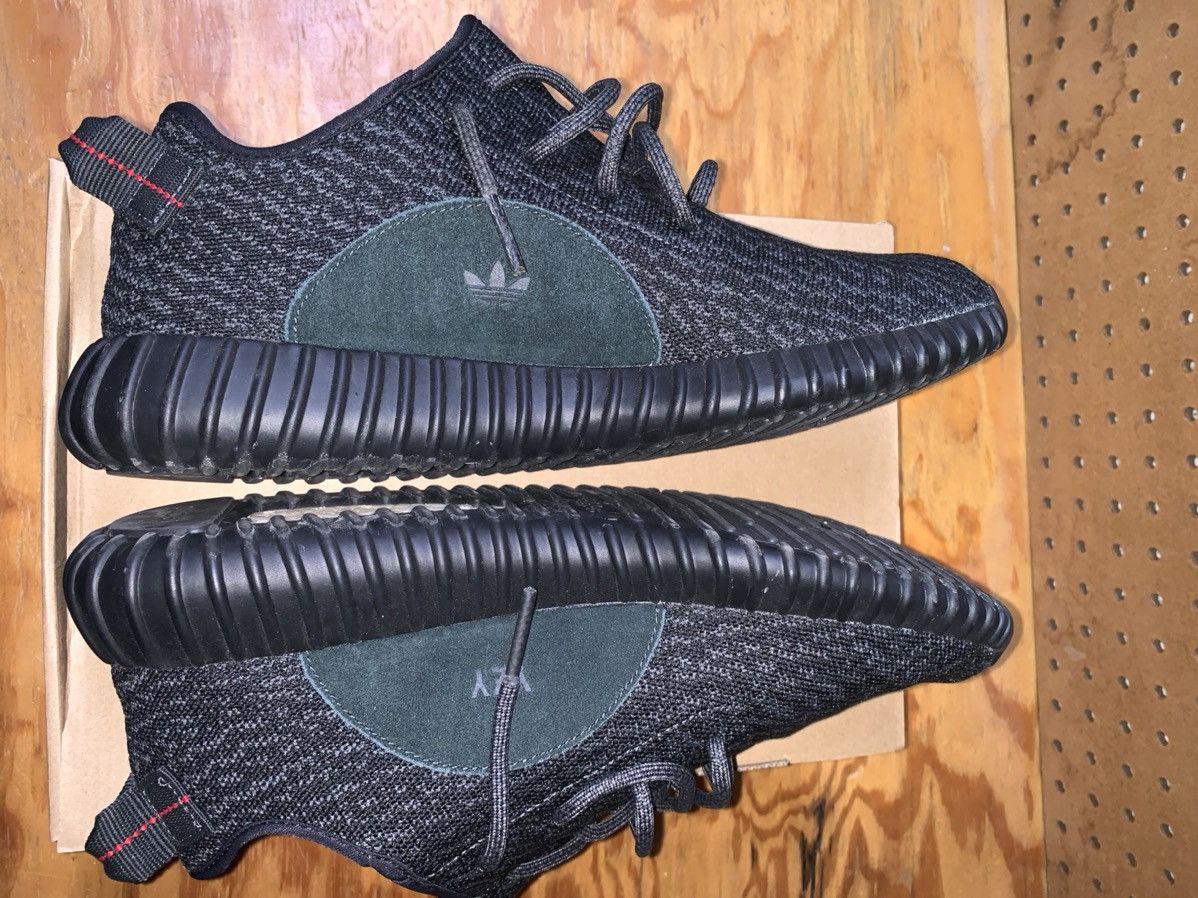 Adidas Yeezy Boost 350 Pirate Black 2015 Size US 11 / EU 44 - 3 Thumbnail