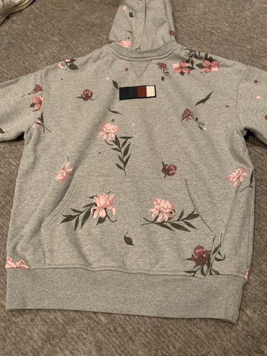 Kith williams 2 2024 floral hoodie off white