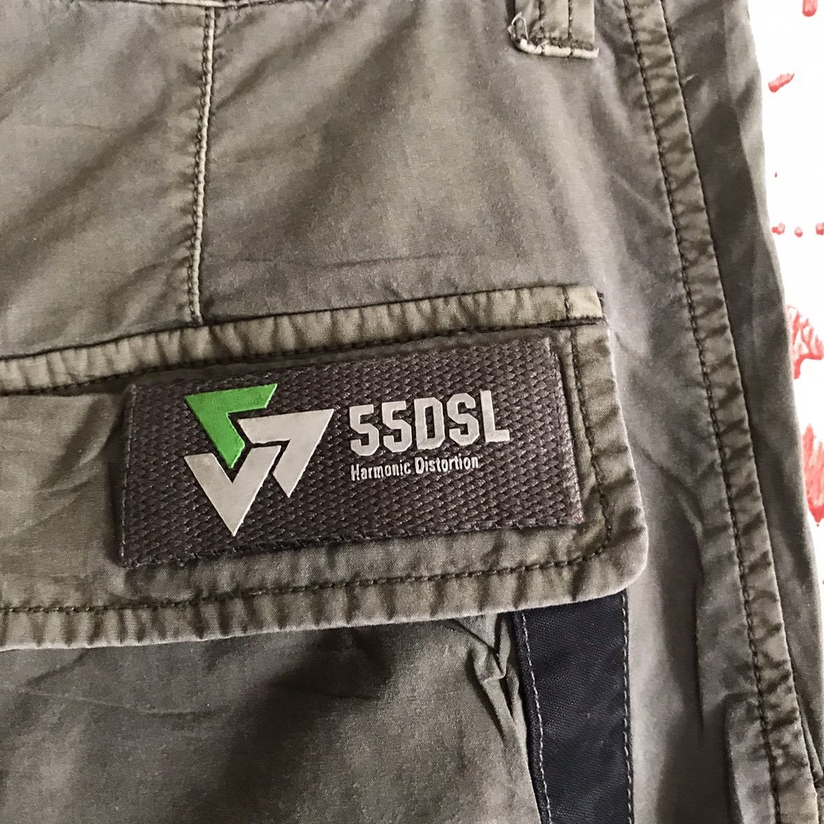 55DSL 55DSL Diesel Cargo Multi Pocket Tactical Pants Size US 33 - 4 Thumbnail