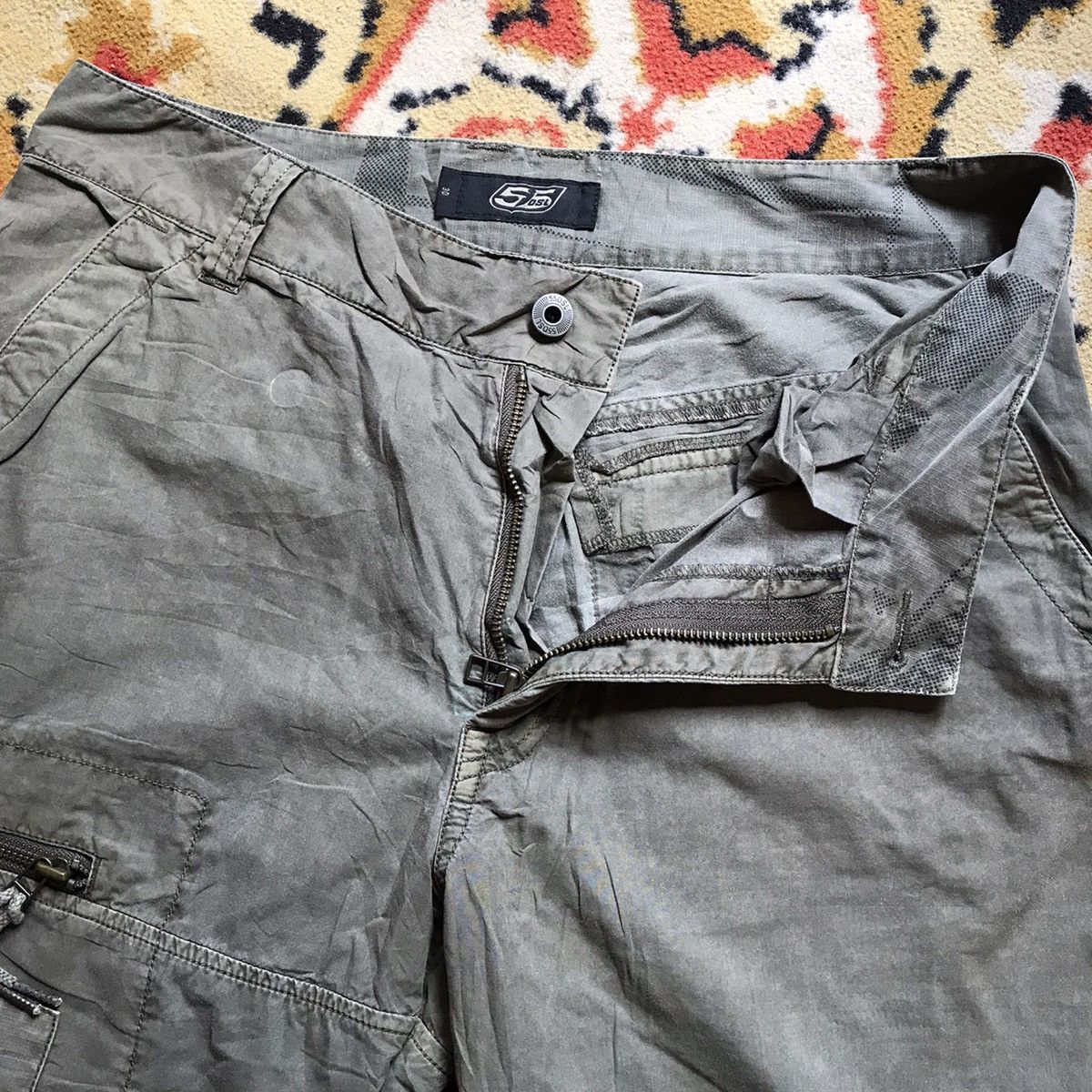55DSL 55DSL Diesel Cargo Multi Pocket Tactical Pants Size US 33 - 5 Thumbnail
