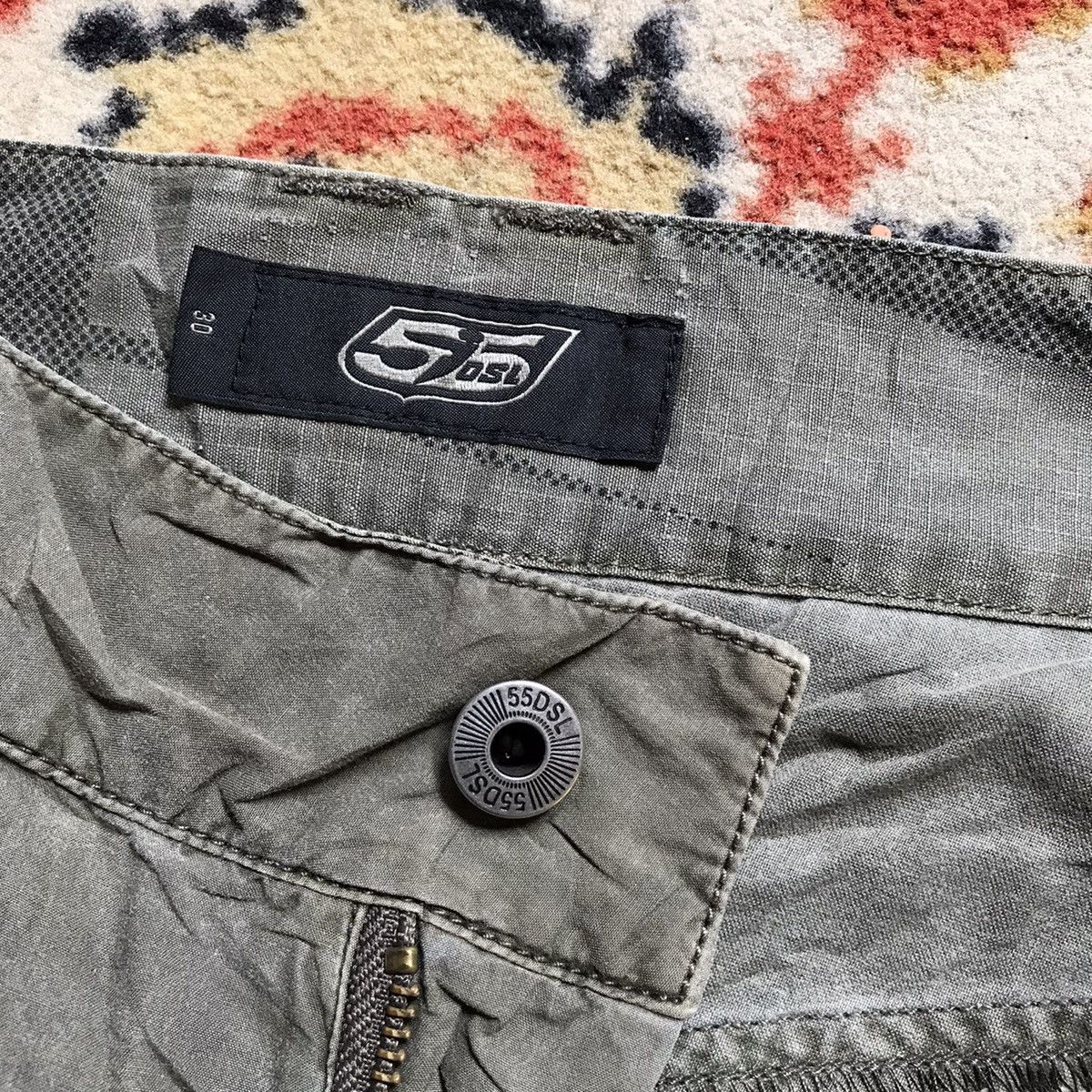 55DSL 55DSL Diesel Cargo Multi Pocket Tactical Pants Size US 33 - 6 Thumbnail