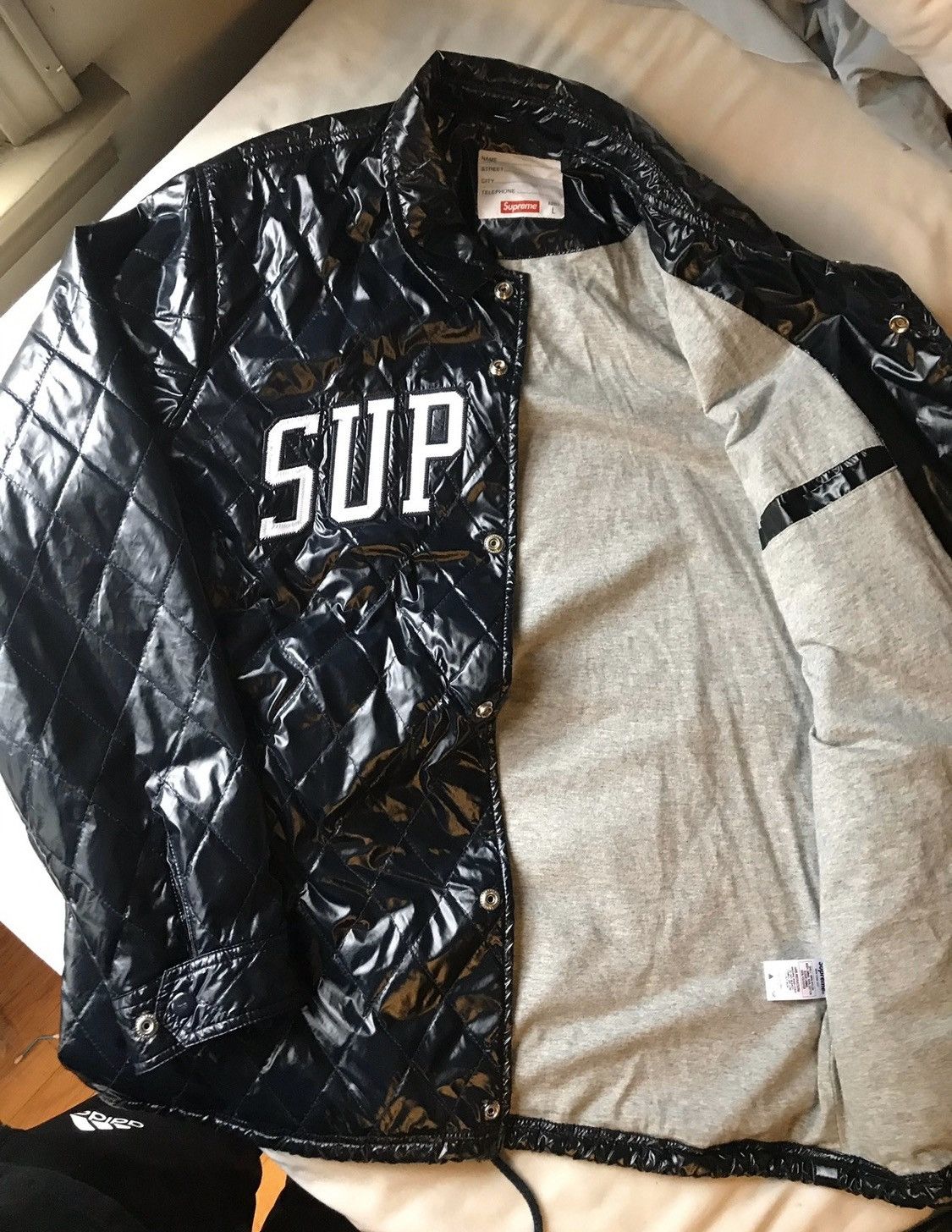 Supreme Quilted Coaches Jacket (FW14)