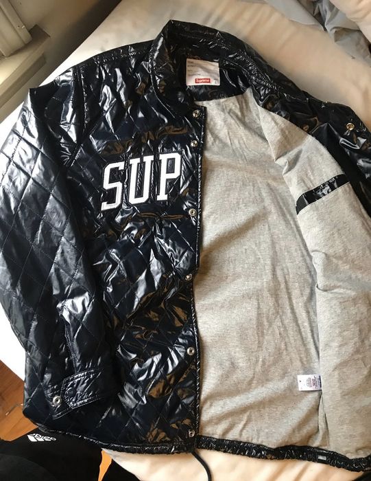 Supreme Supreme Arc Logo Quilted Coaches Jacket | Grailed