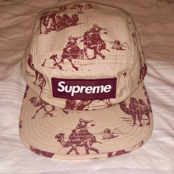 Supreme camel camp store cap