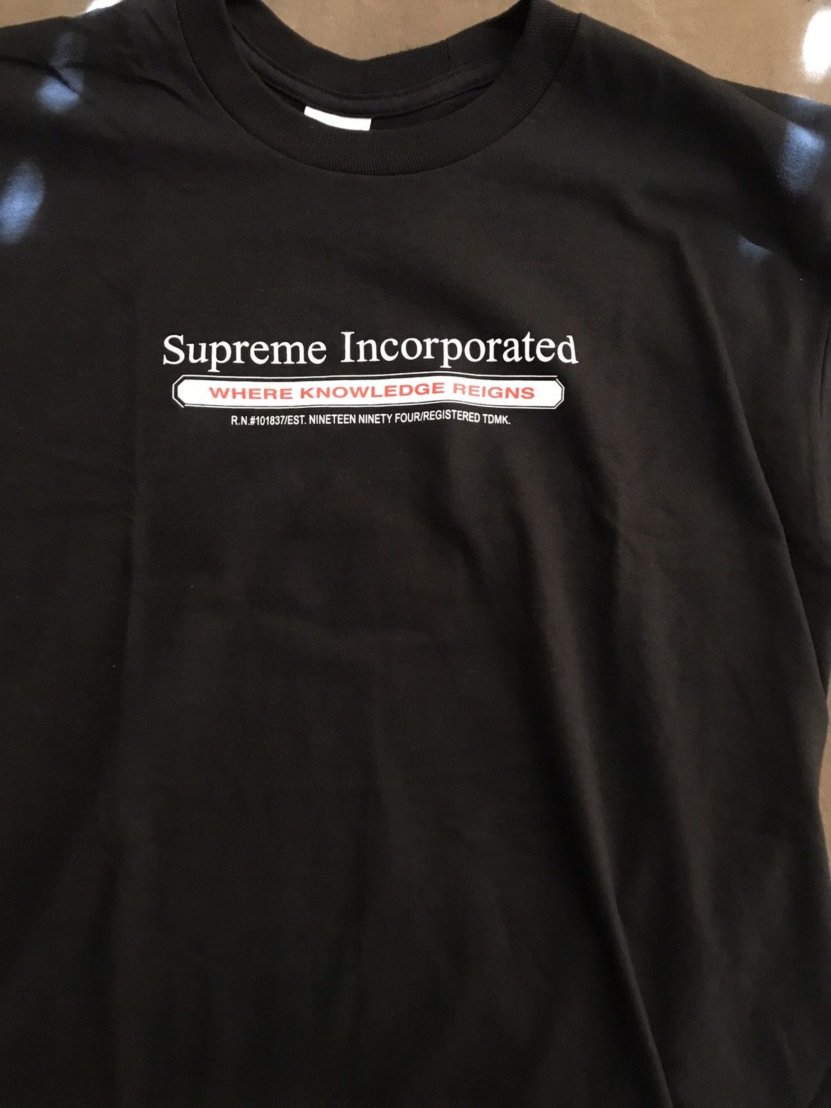 Supreme incorporated hot sale tee