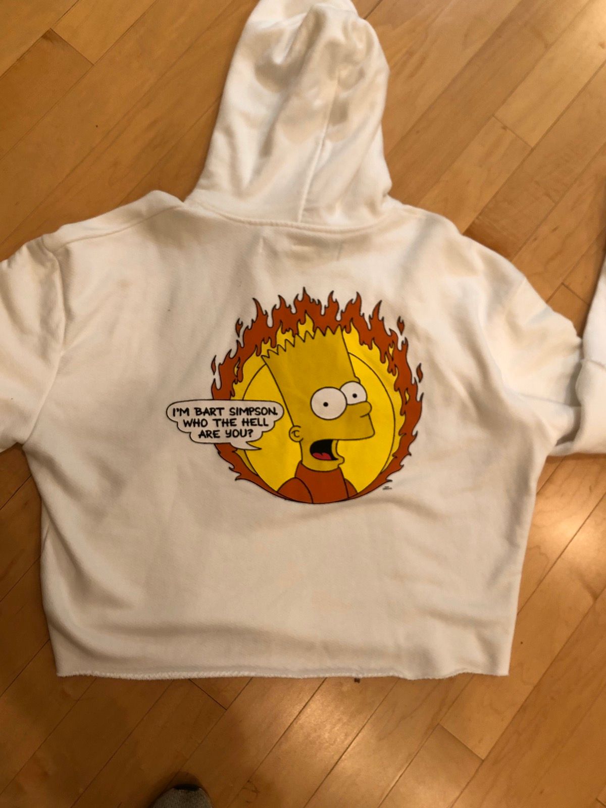 Off-White Off-White “Teenager” Bart Simpson hoodie Size US L / EU 52-54 / 3 - 2 Preview