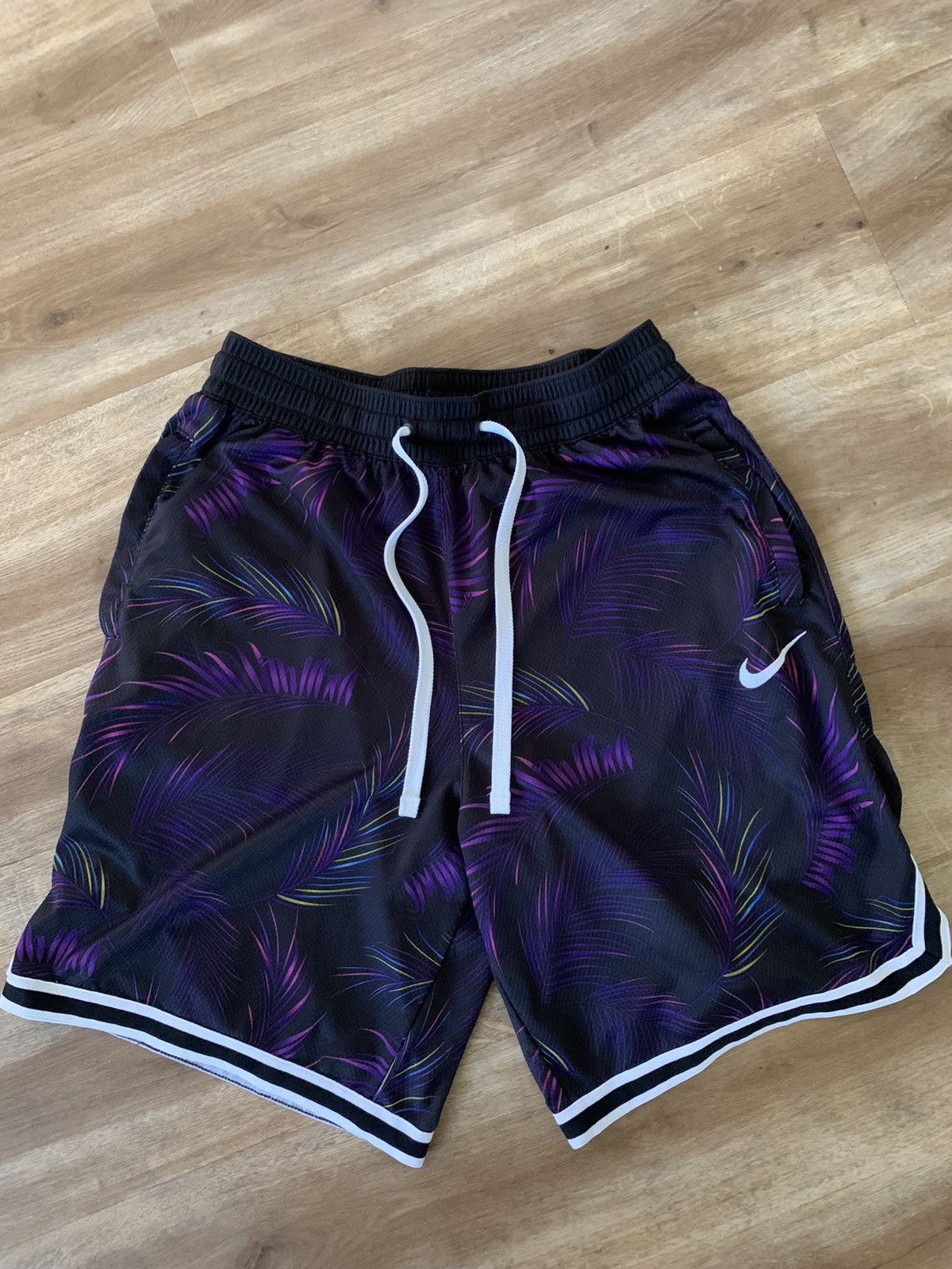 Nike Nike Dri Fit DNA FLORAL Basketball Shorts size L Grailed