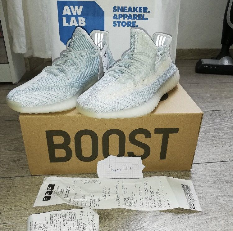 Adidas Yeezy Boost 350 V2 Cloud White Non-Reflective | Grailed