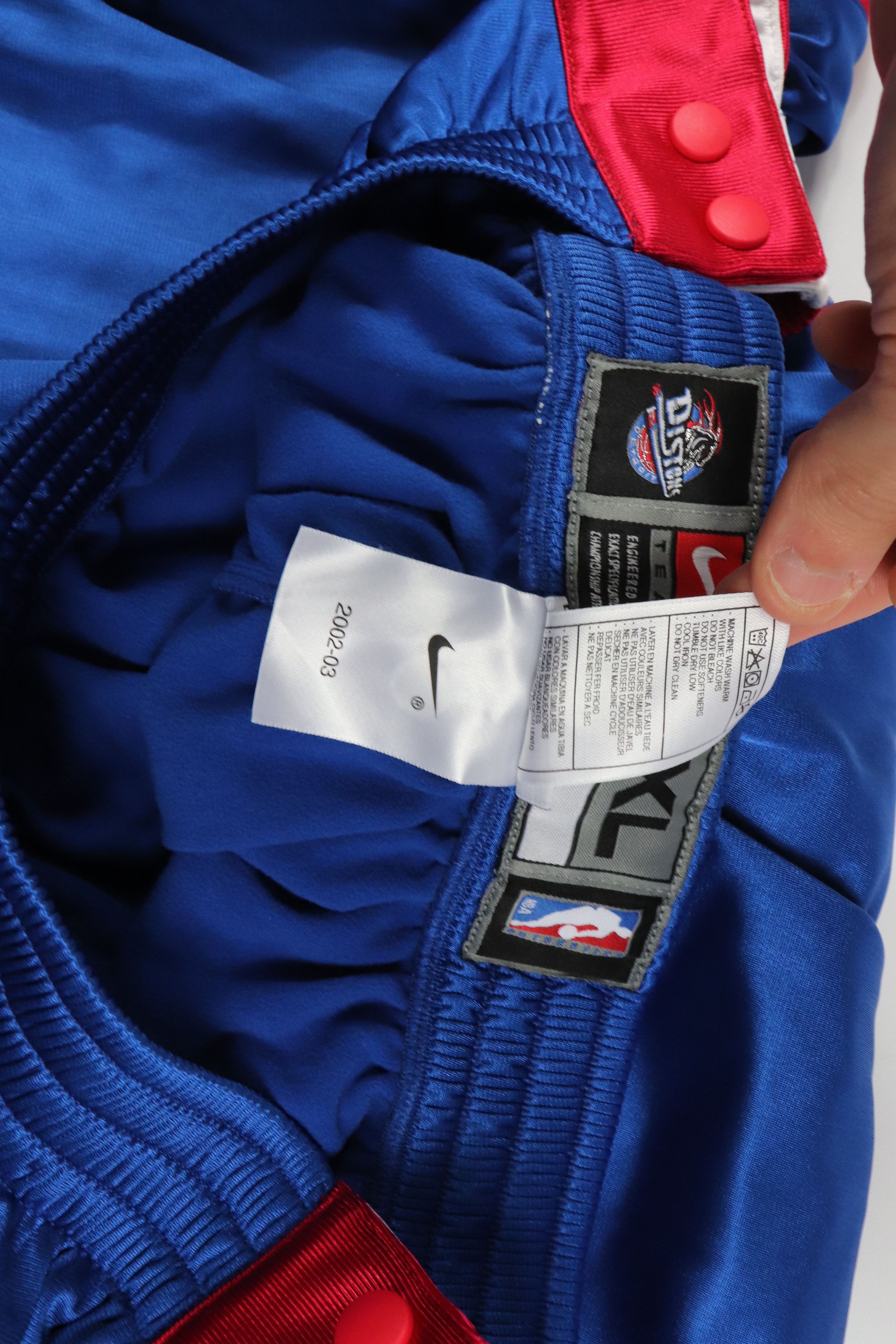 Nike × Vintage Vintage Nike 3XL Detroit Pistons Team Issued Pants Size US 40 / EU 56 - 5 Thumbnail